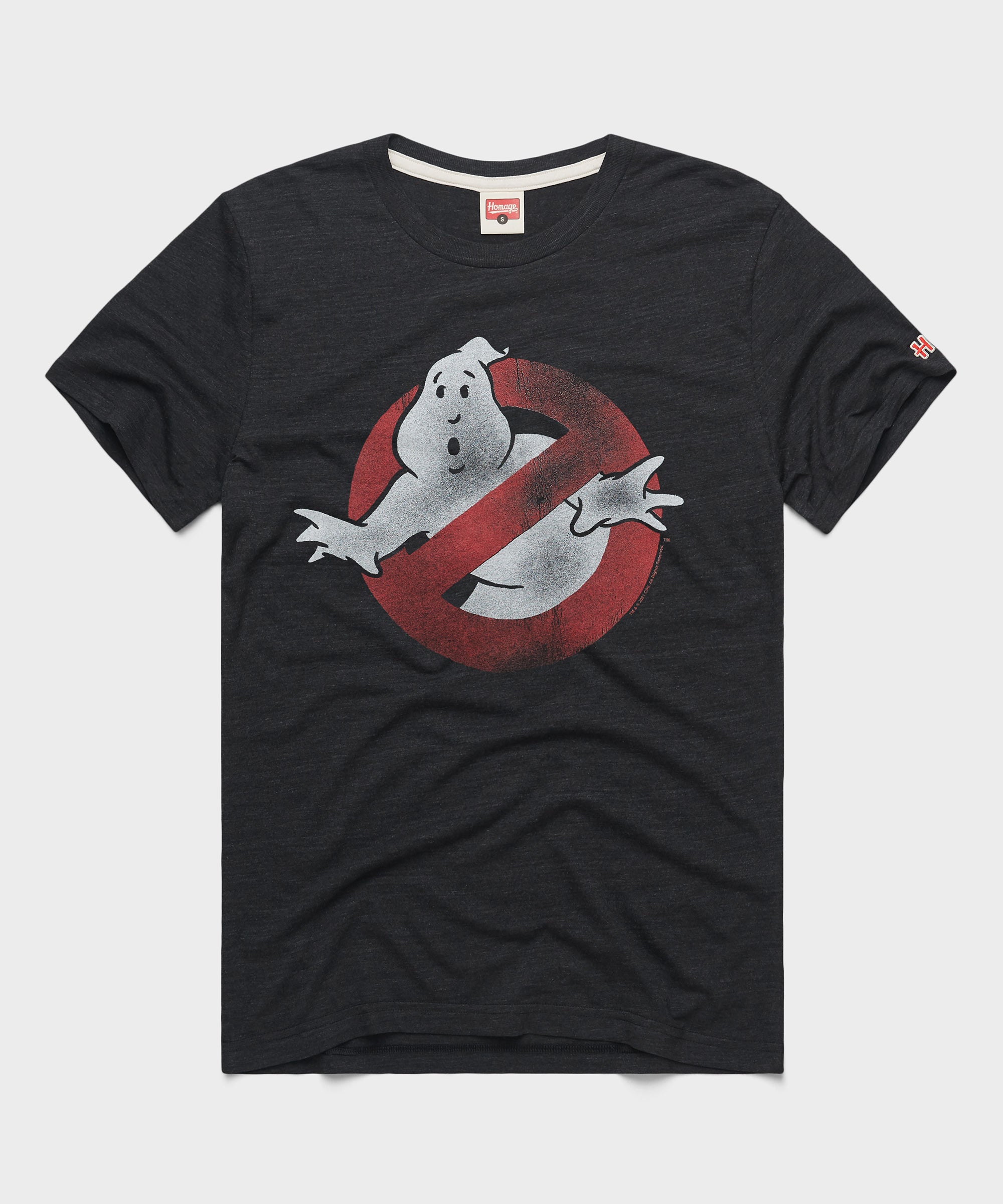 Ghostbusters Logo Charcoal