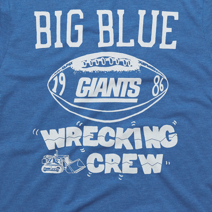 Giants Big Blue Wrecking Crew