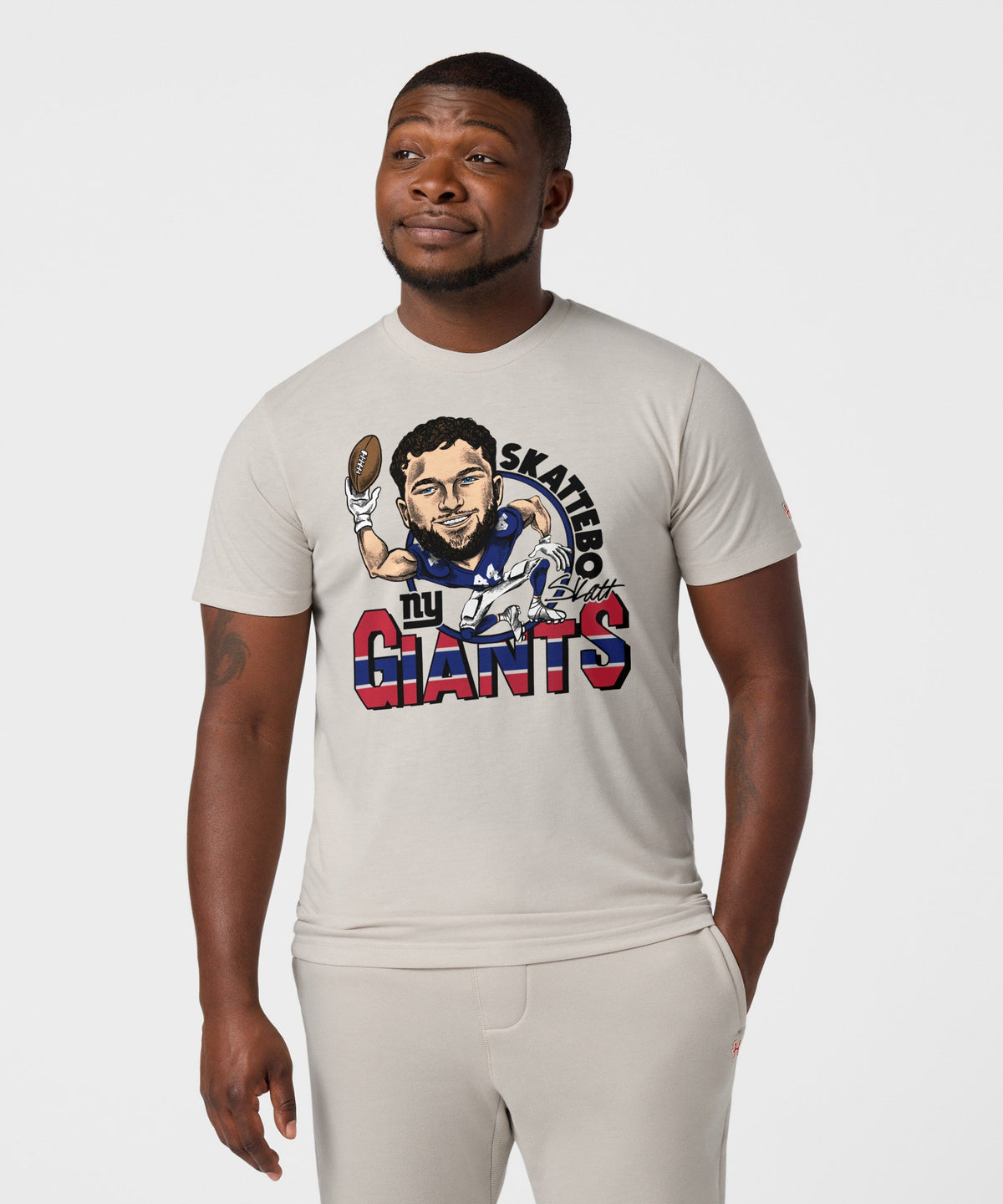 Giants Cam Skattebo Signature Hurdle