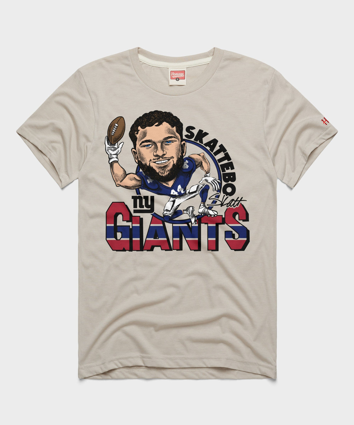 Giants Cam Skattebo Signature Hurdle