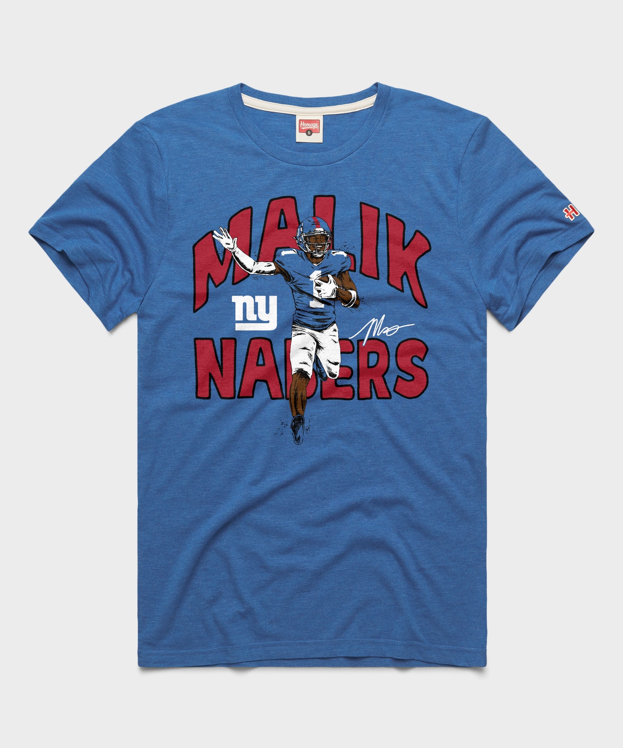 Giants Malik Nabers Signature