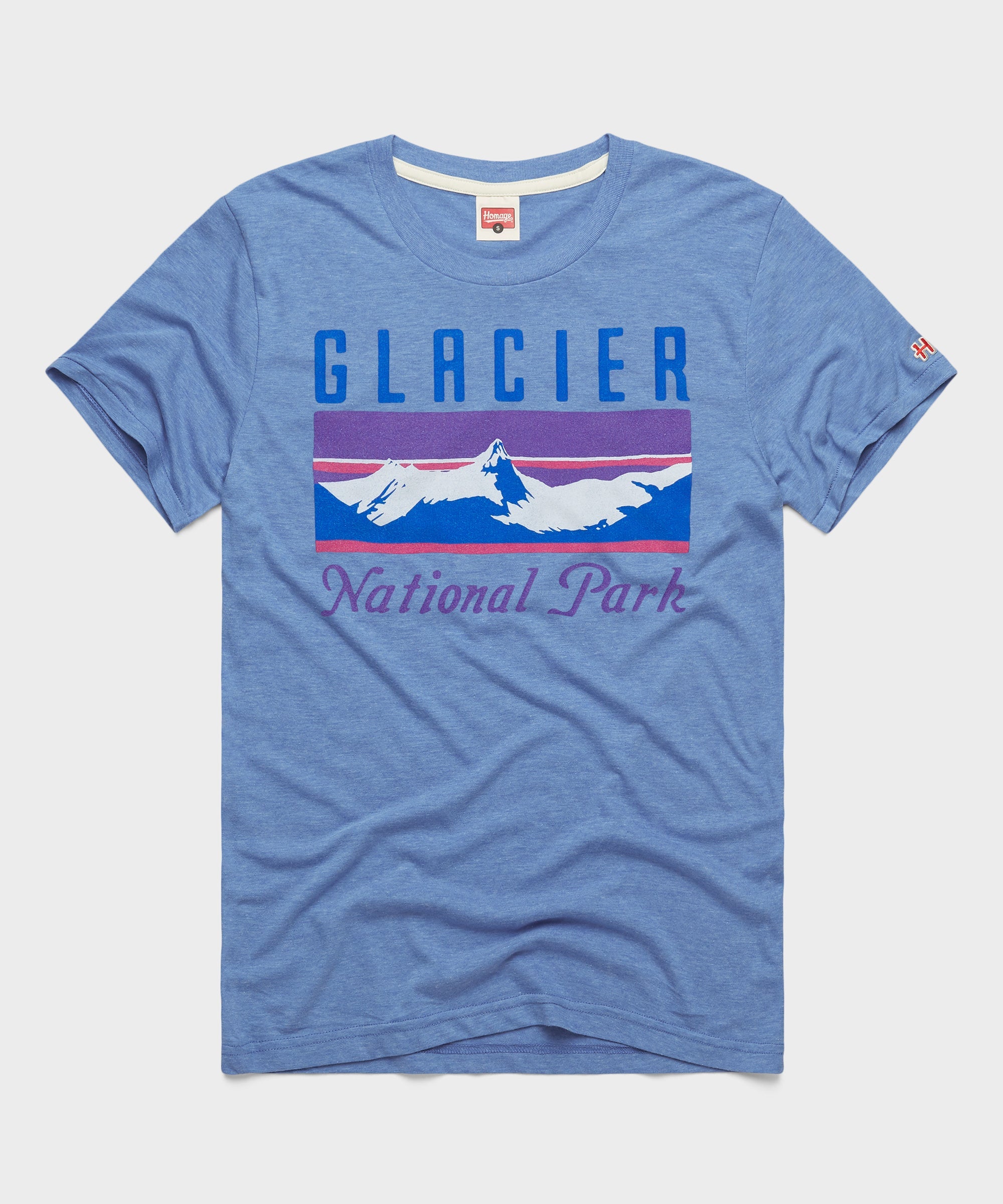 Glacier National Park Light Blue