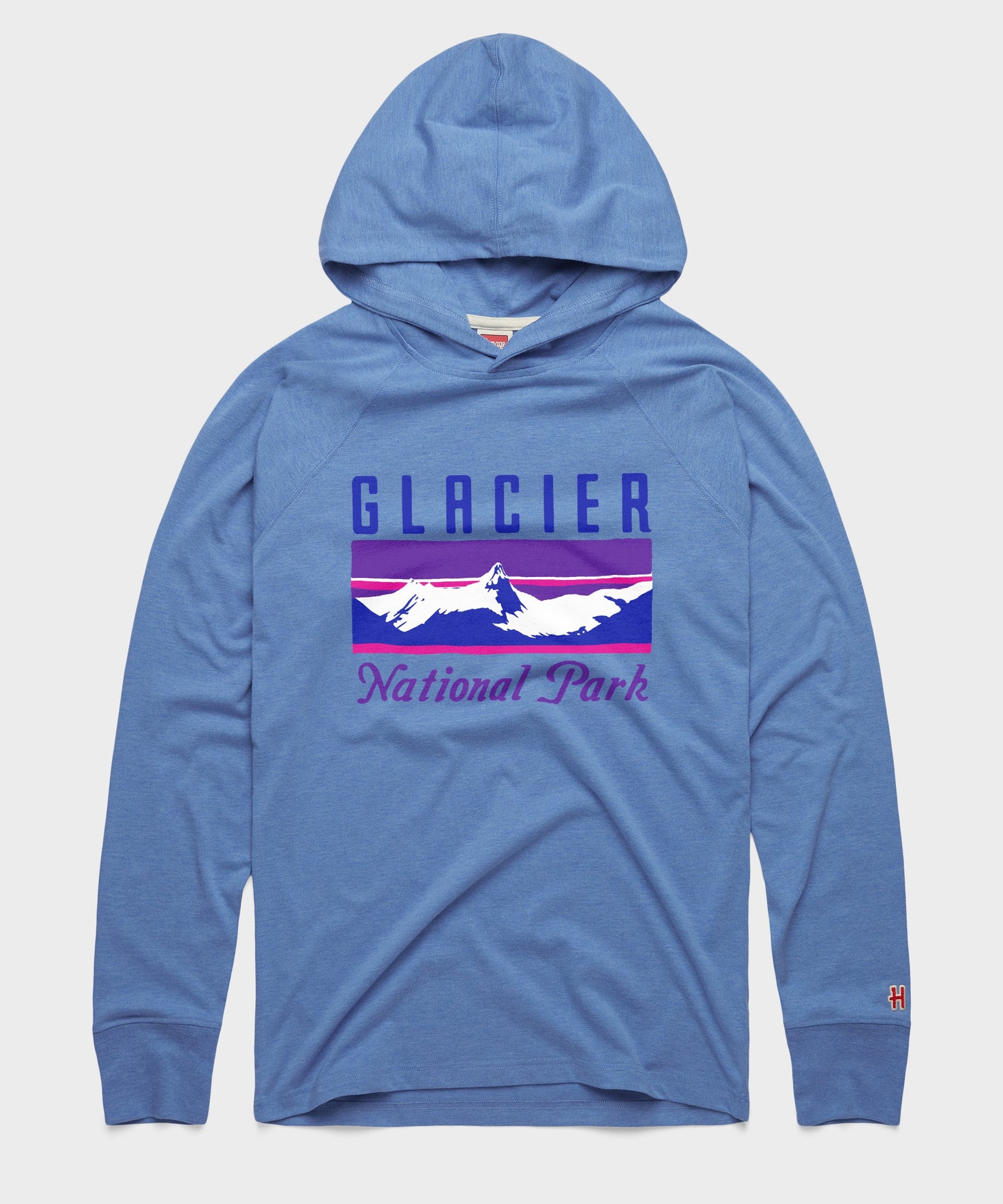 Glacier National Park Lightweight Hoodie
