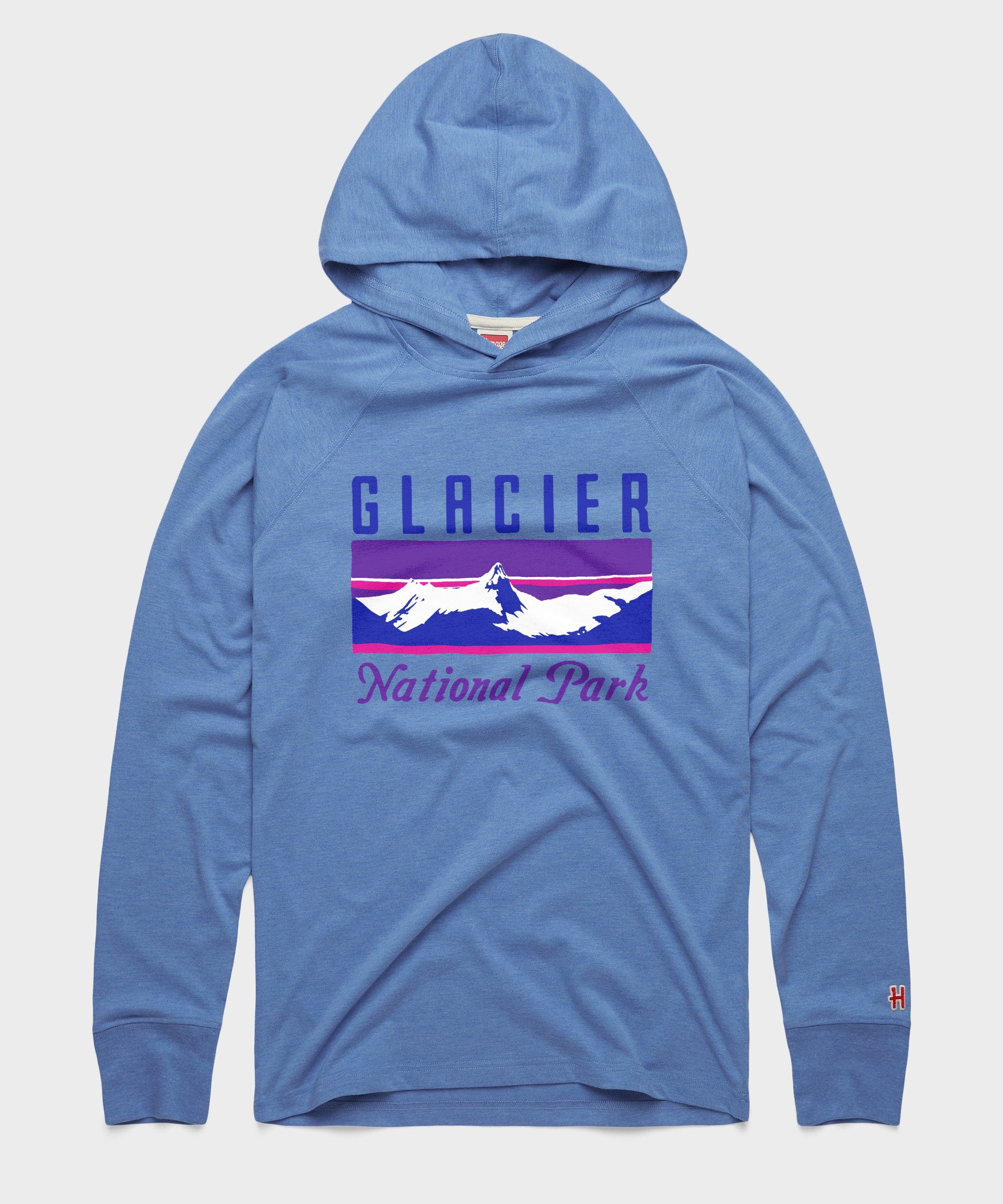 Glacier National Park Lightweight Hoodie