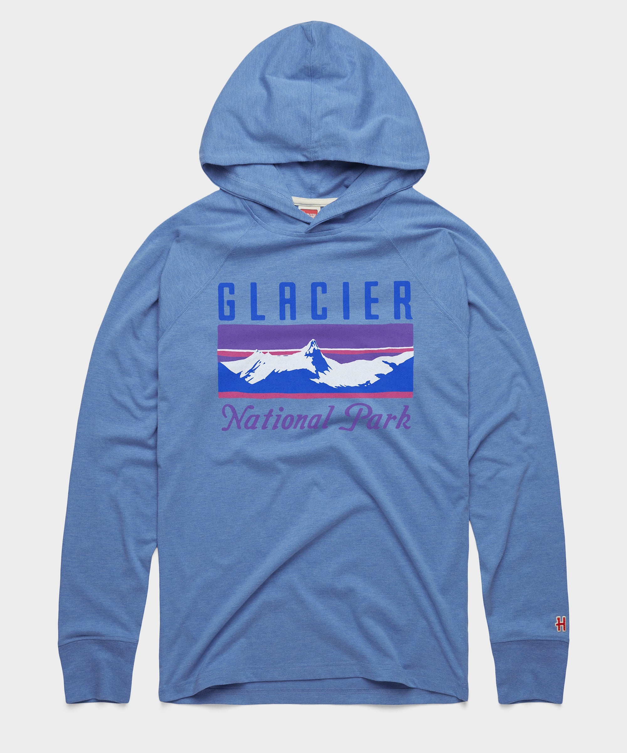Glacier National Park Lightweight Hoodie