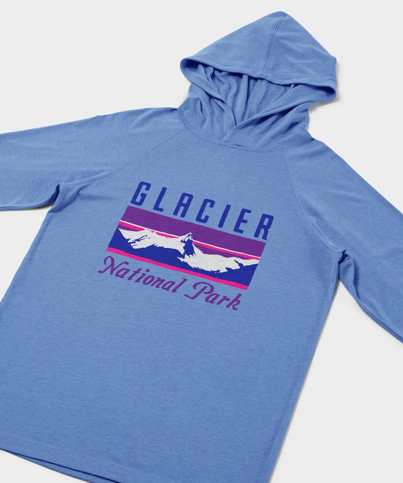 Glacier National Park Lightweight Hoodie