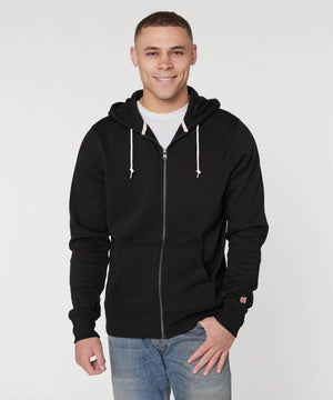 Go To Full Zip Hoodie::Black