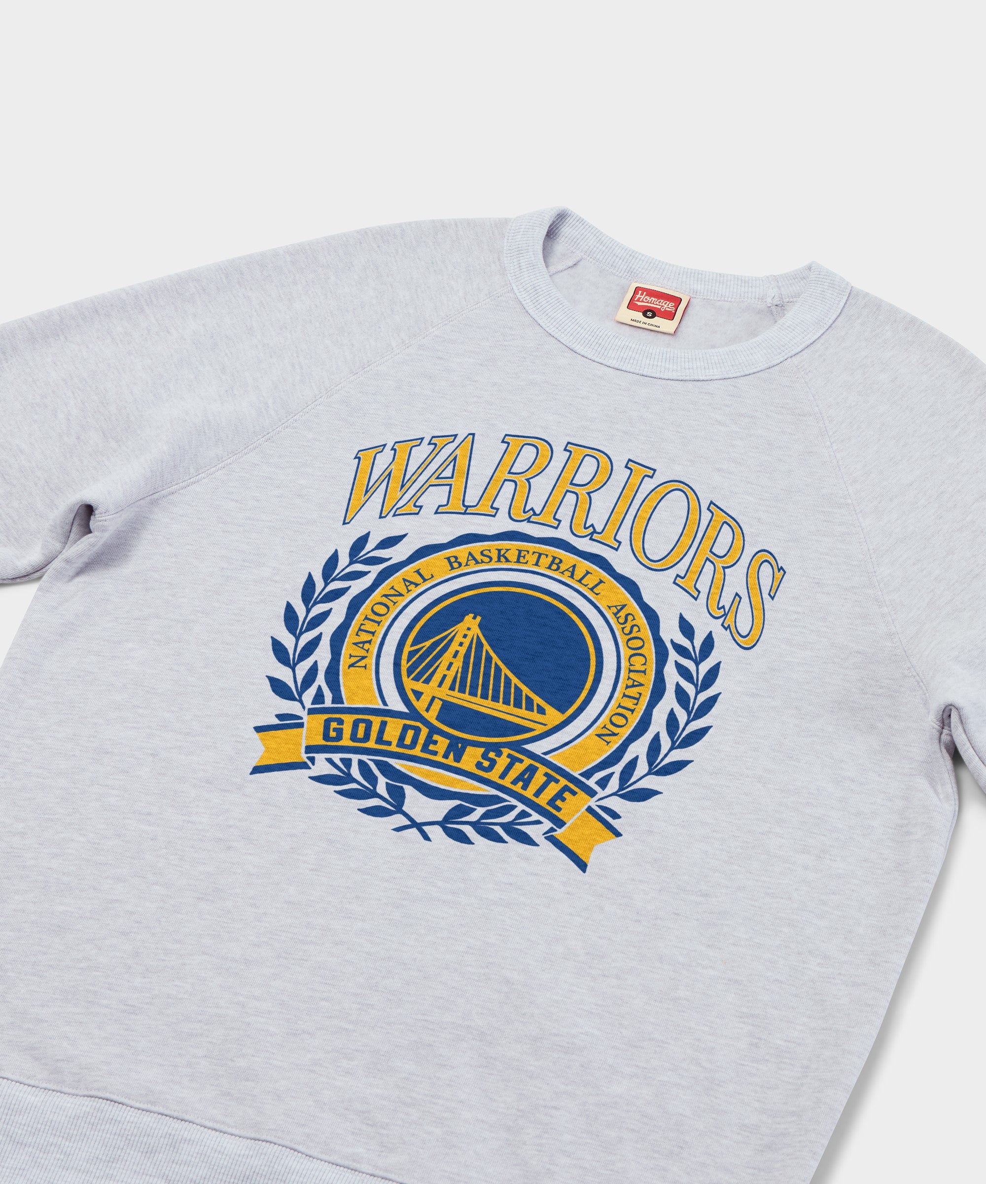Golden State Warriors Crest Crewneck