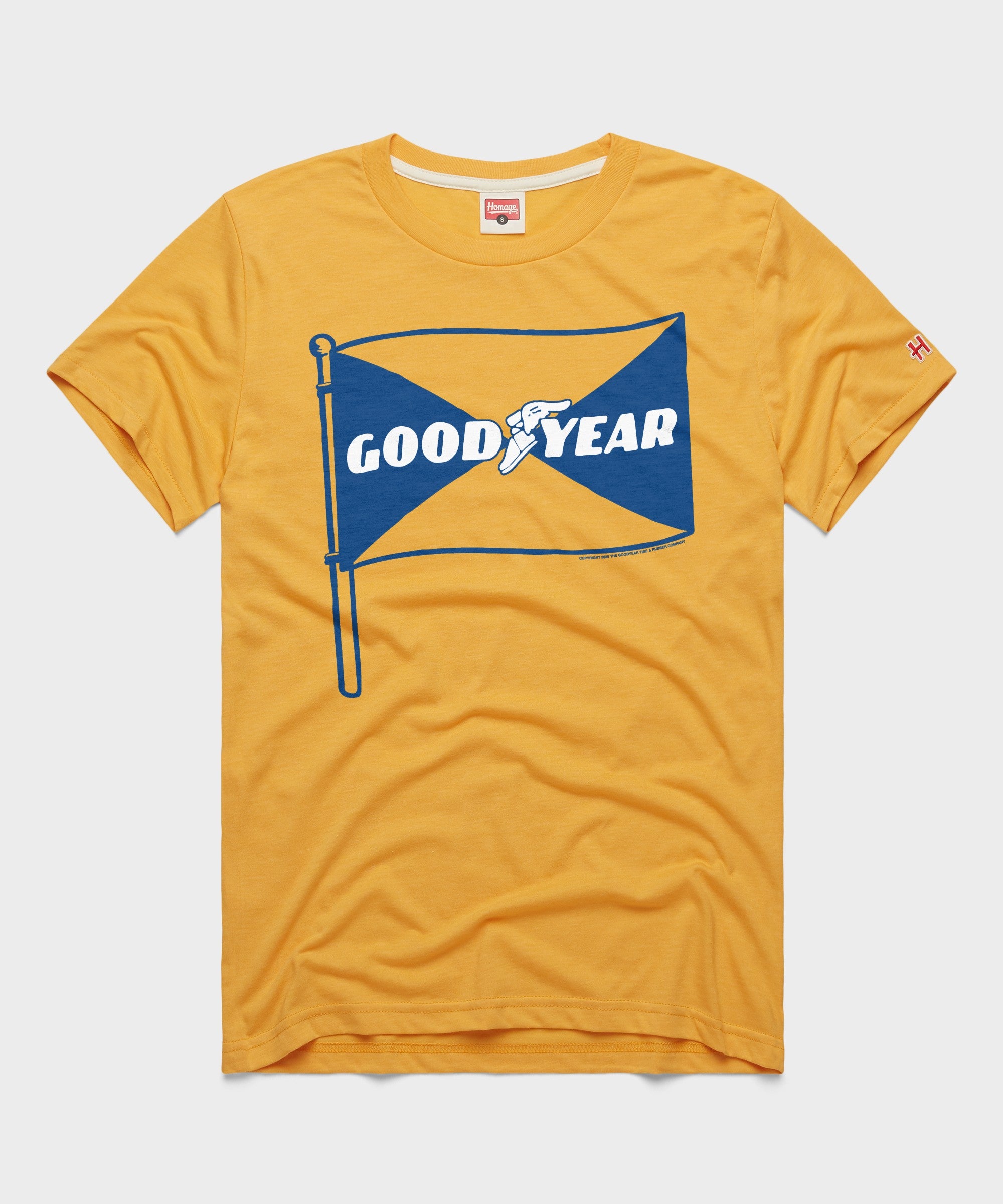 Goodyear Flag | Retro Brand T-Shirt – HOMAGE