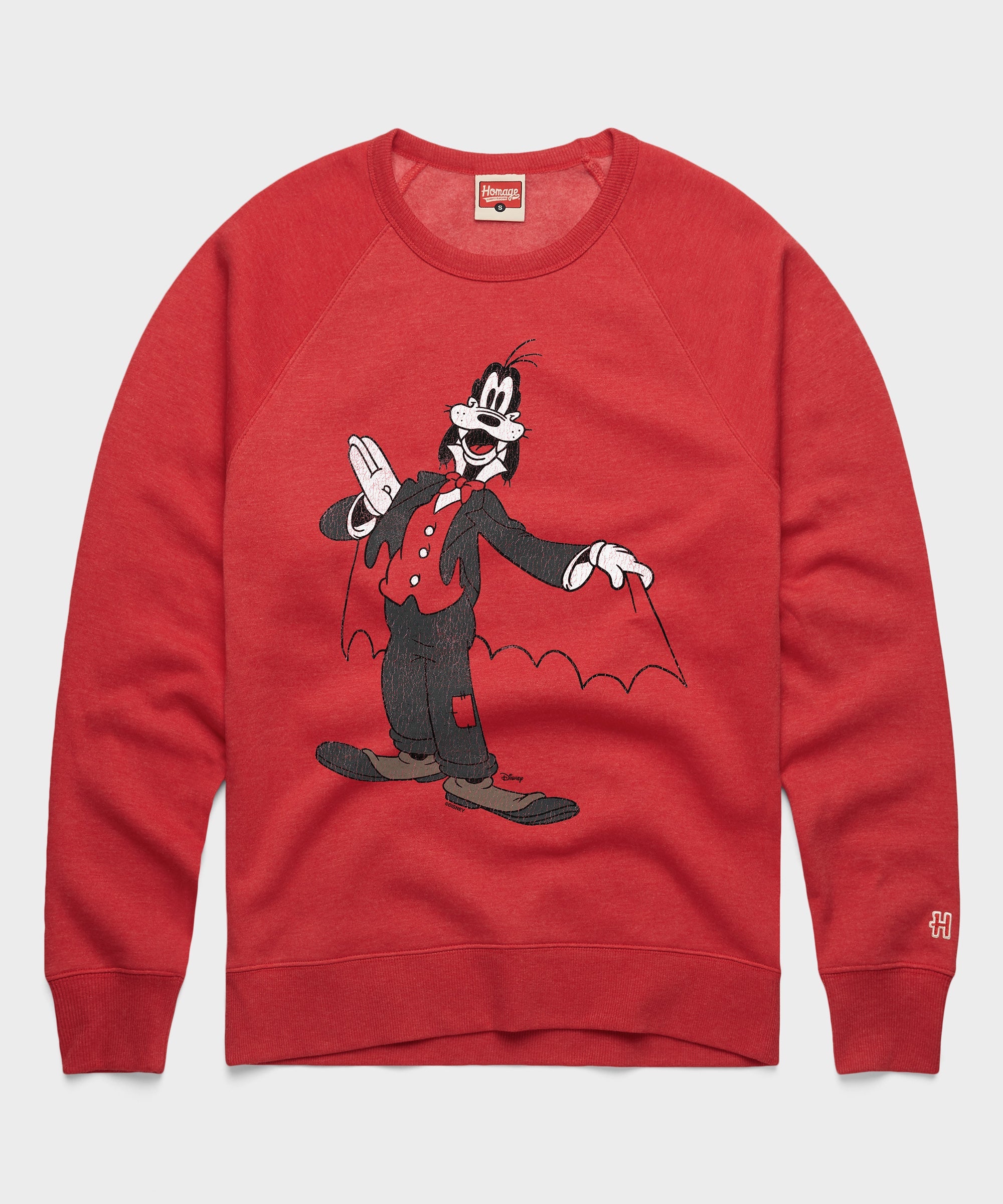 Goofy Halloween Bat Crewneck