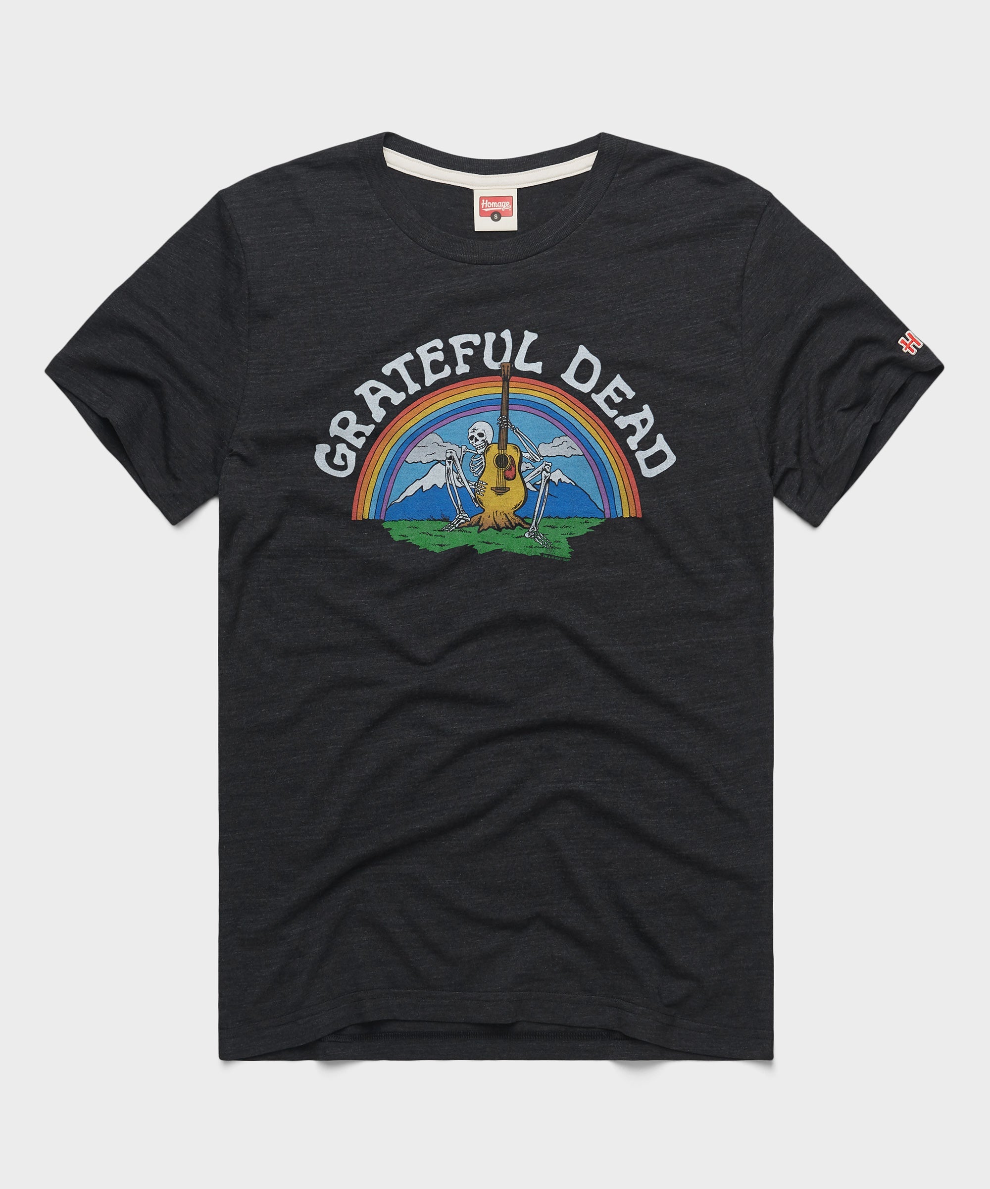 Grateful Dead Guitar Skeleton Charcoal