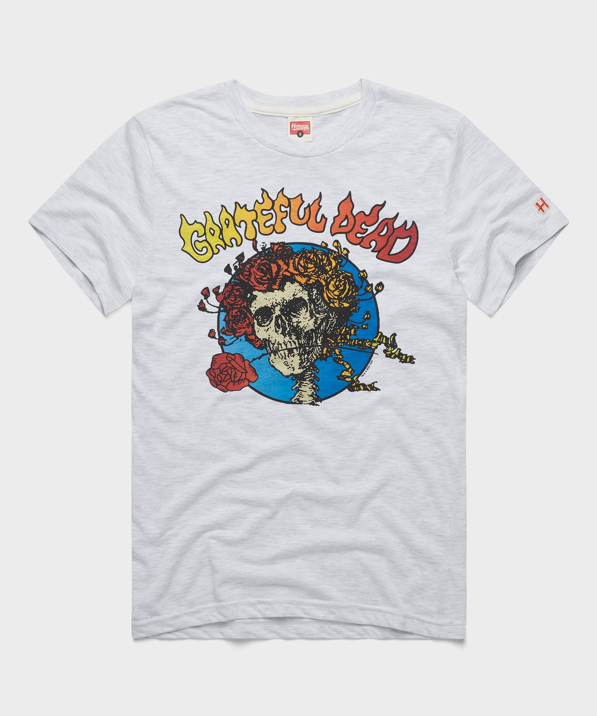 Grateful Dead Skull And Roses Ash