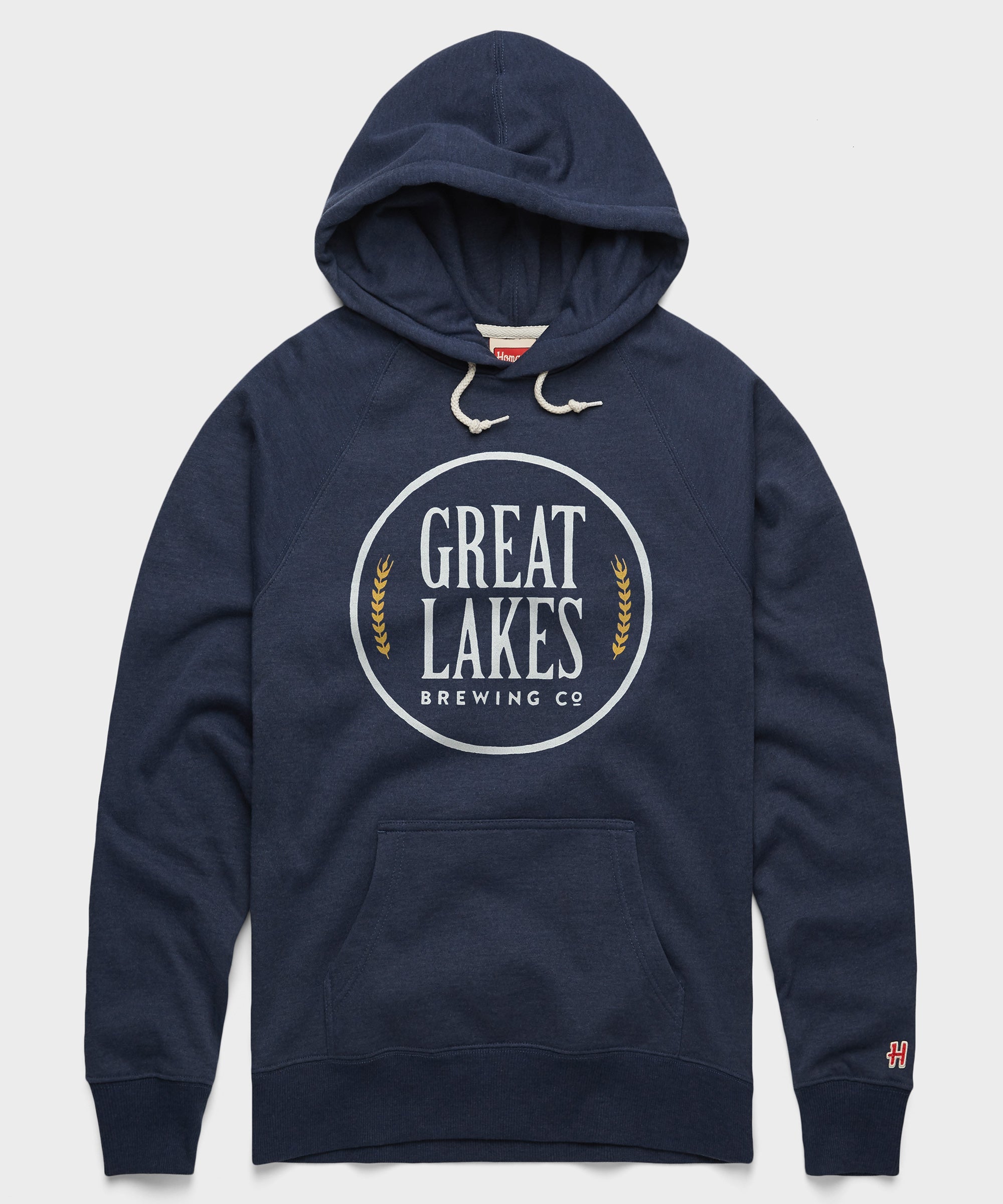 Great Lakes Brewing Co. Logo Hoodie Navy