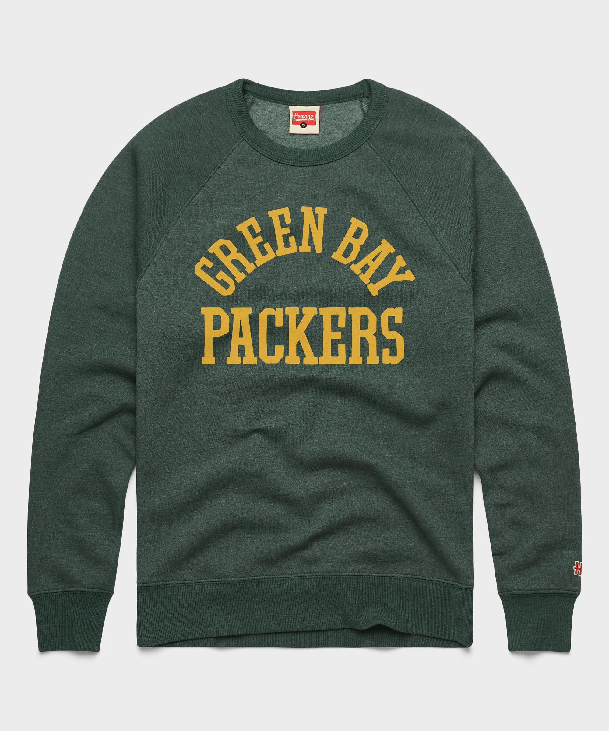 Green Bay Packers Classic Crewneck Pine