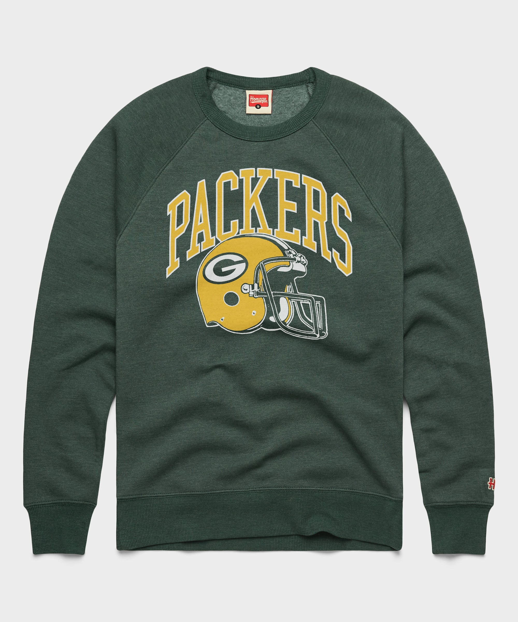 Green Bay Packers Helmet Crewneck