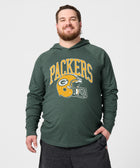 Green Bay Packers Helmet Lightweight Hoodie