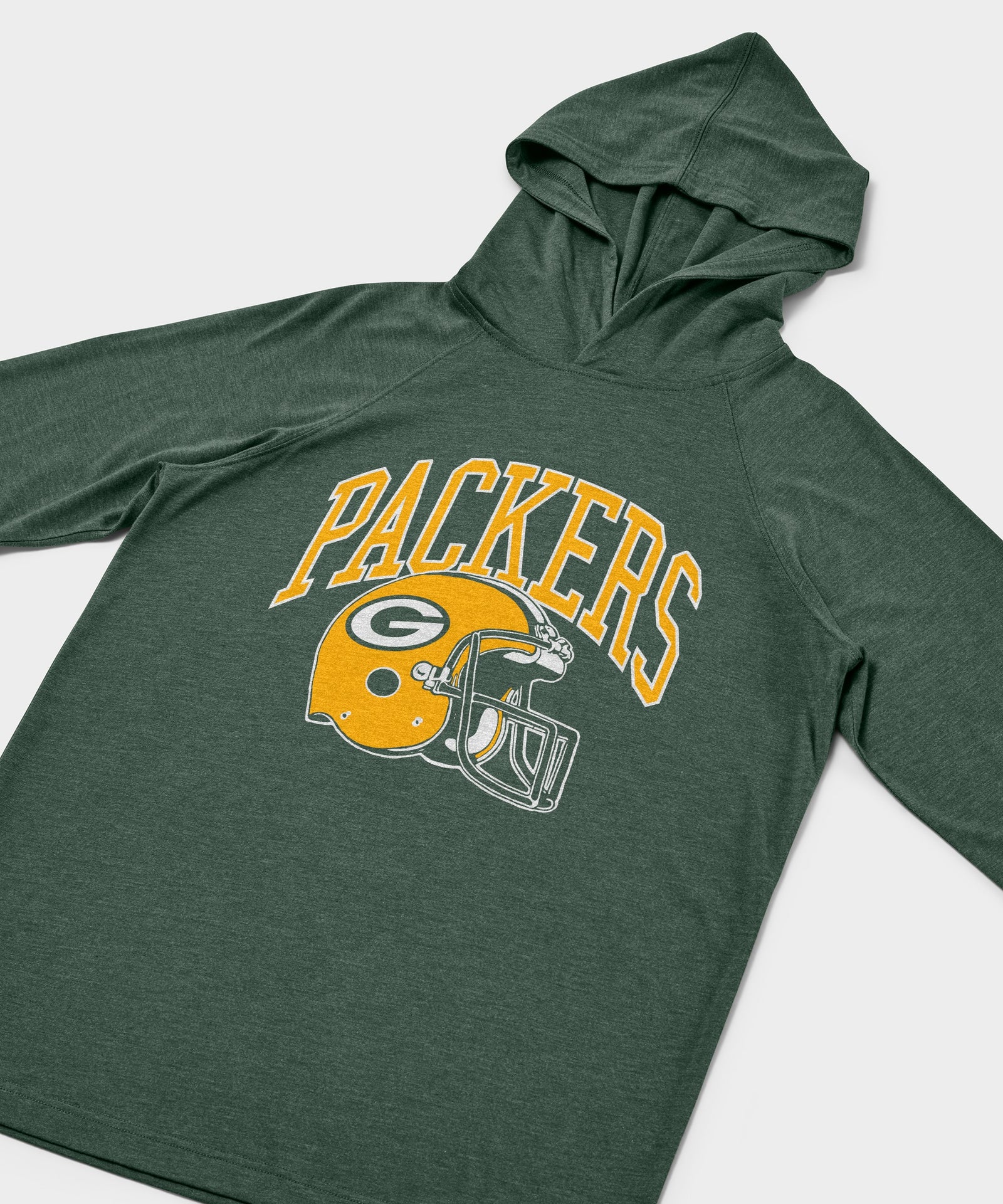 Green Bay Packers Helmet Lightweight Hoodie