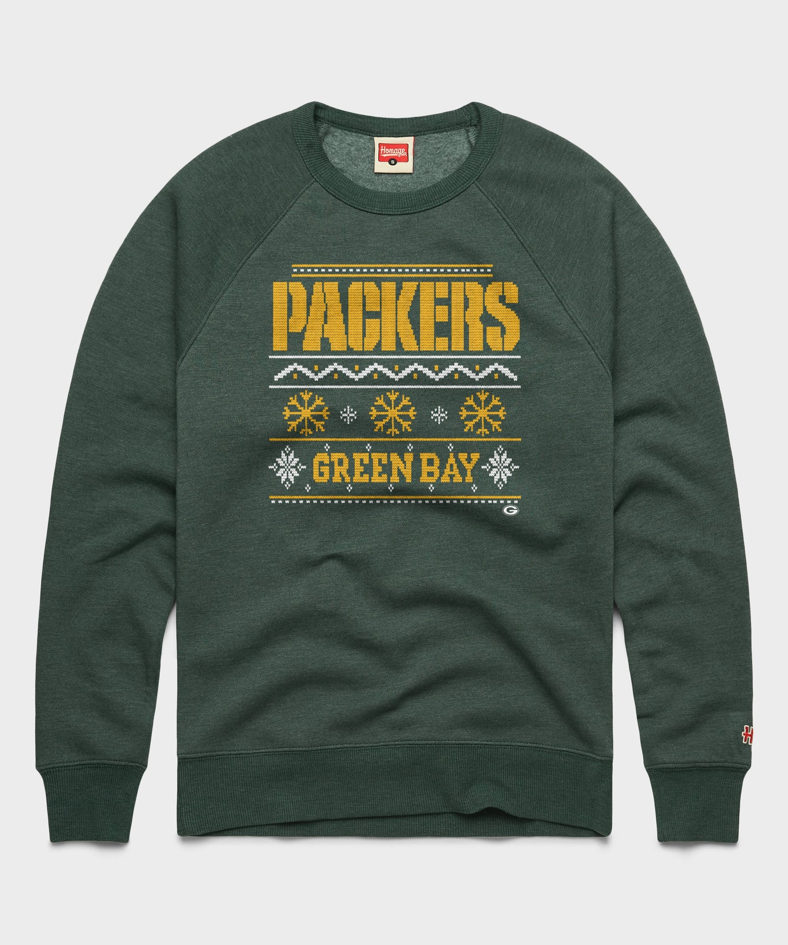 Green Bay Packers Holiday Crewneck