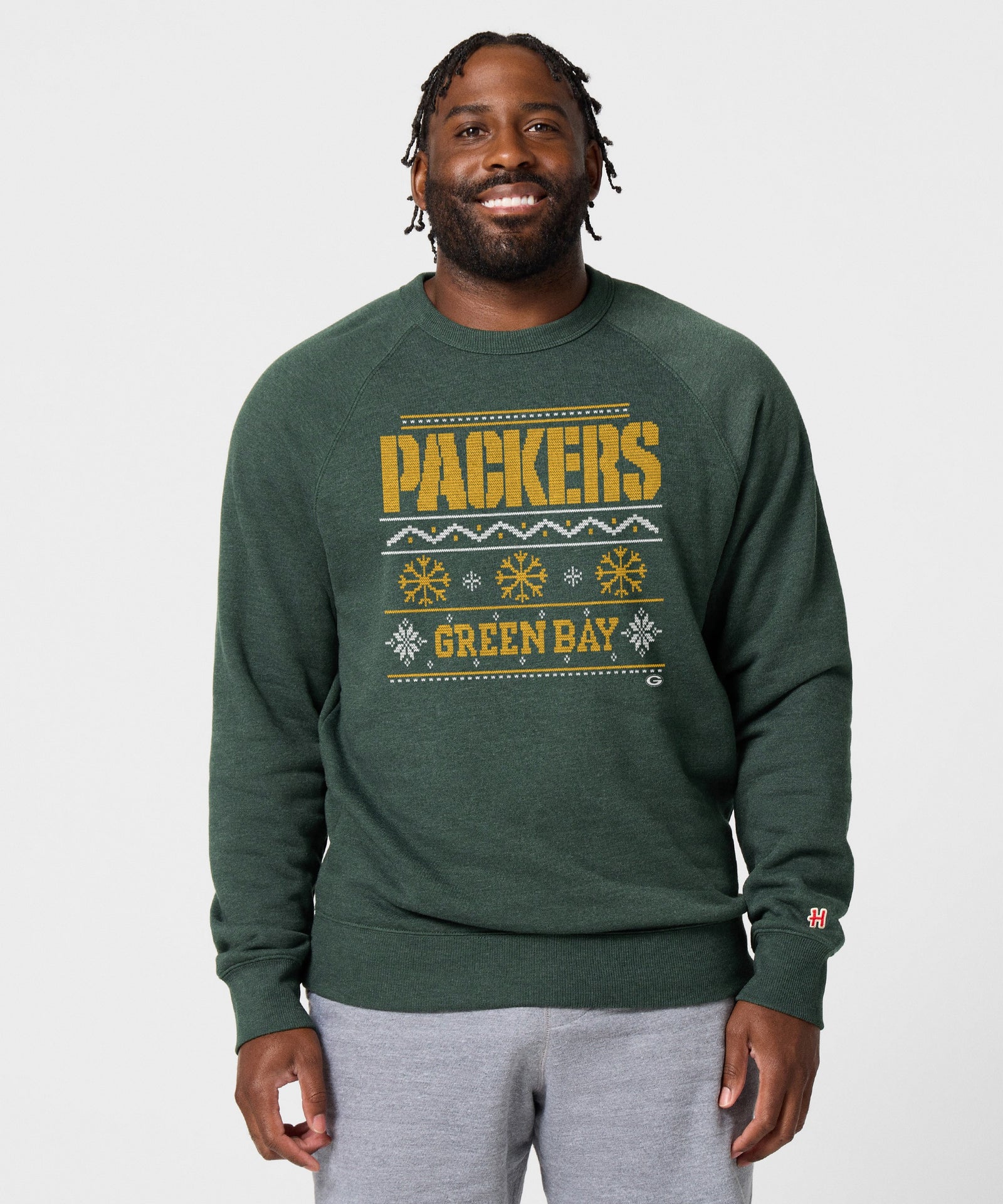 Green Bay Packers Holiday Crewneck