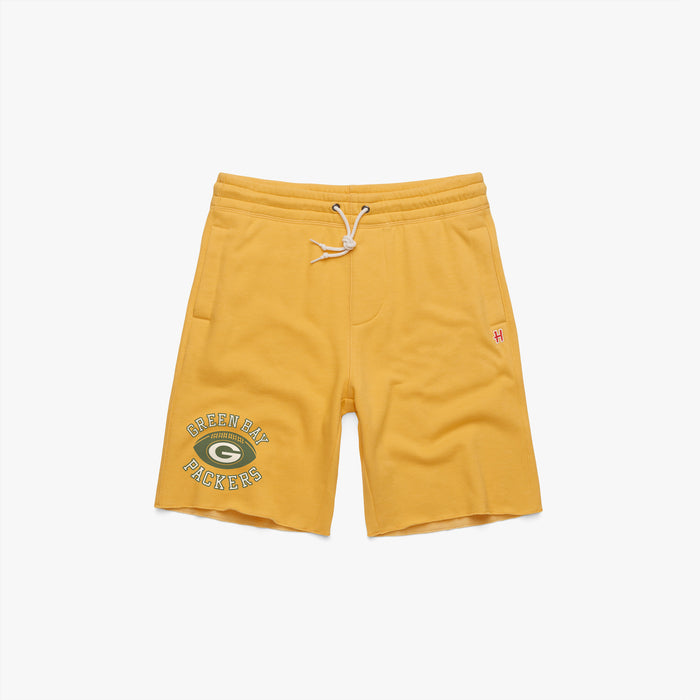 Green Bay Packers Pigskin Sweat Shorts