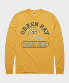 Green Bay Packers Throwback Helmet Long Sleeve Tee