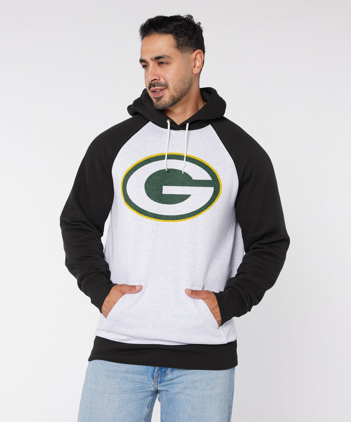 Green Bay Packers '80 Colorblock Hoodie