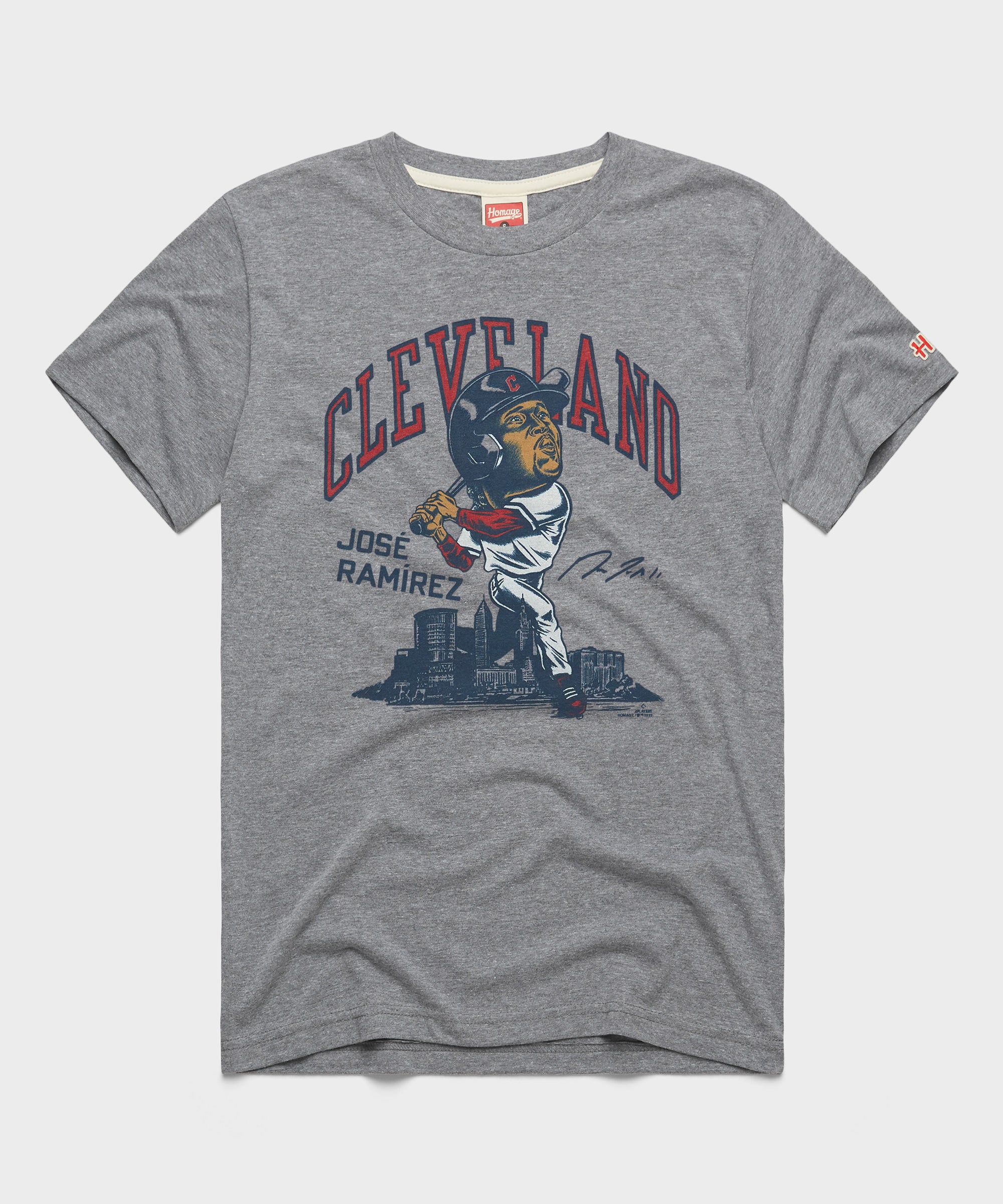 Guardians Jose Ramirez Signature Grey