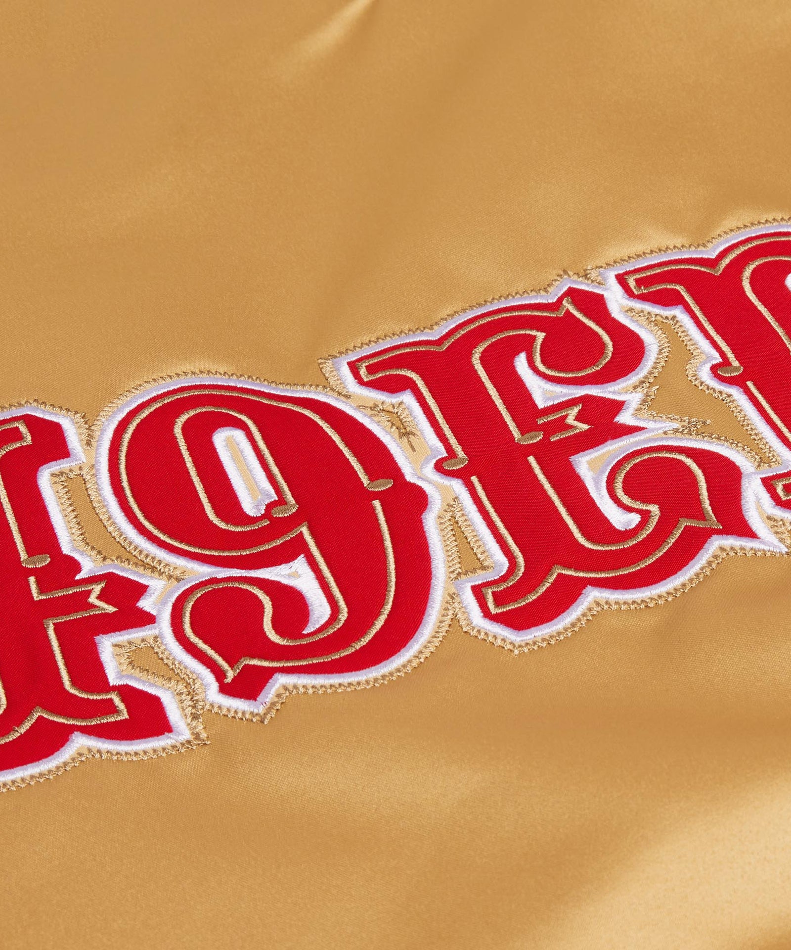 HOMAGE X Starter 49ers Heavyweight Satin Jacket