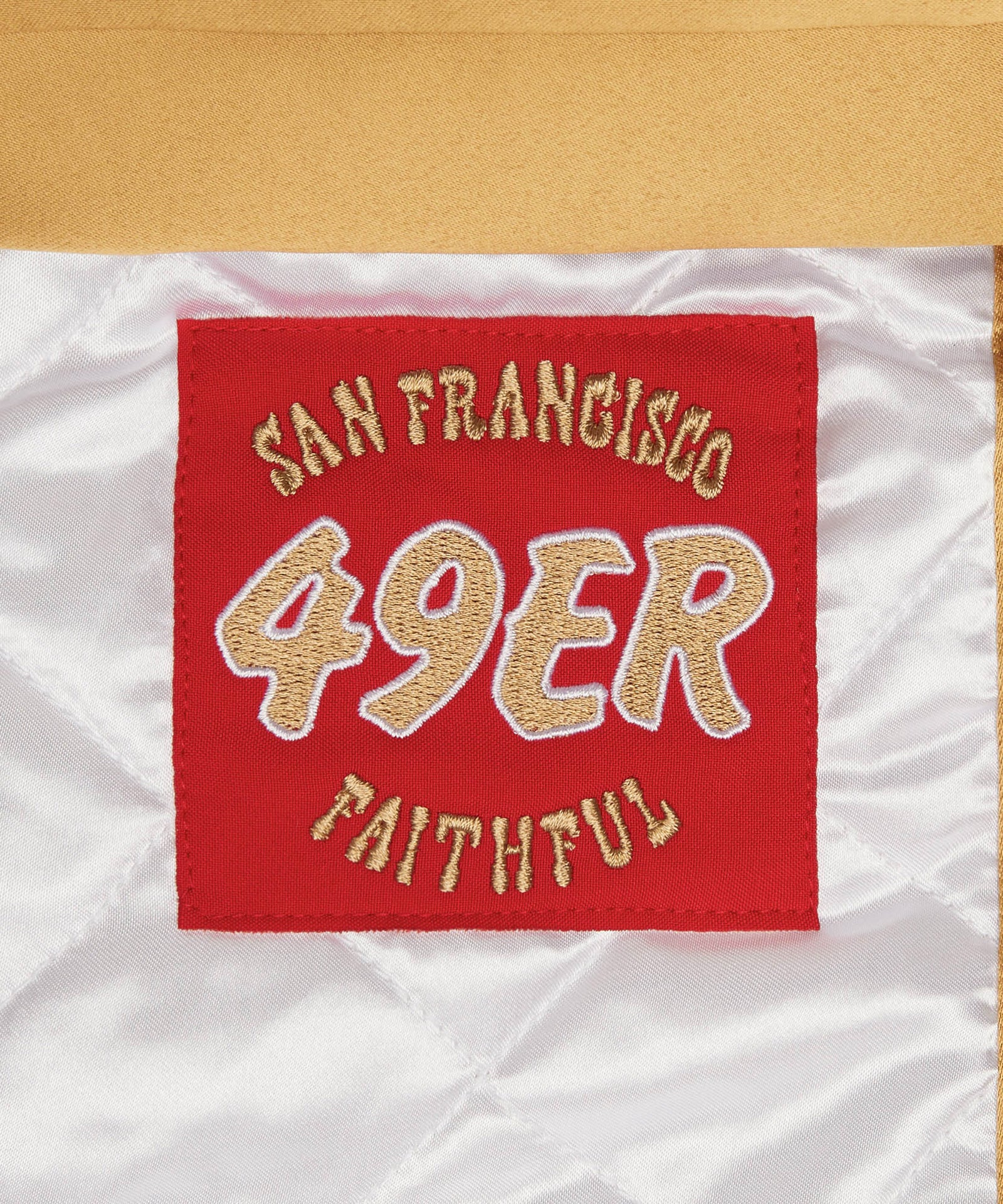 HOMAGE X Starter 49ers Heavyweight Satin Jacket