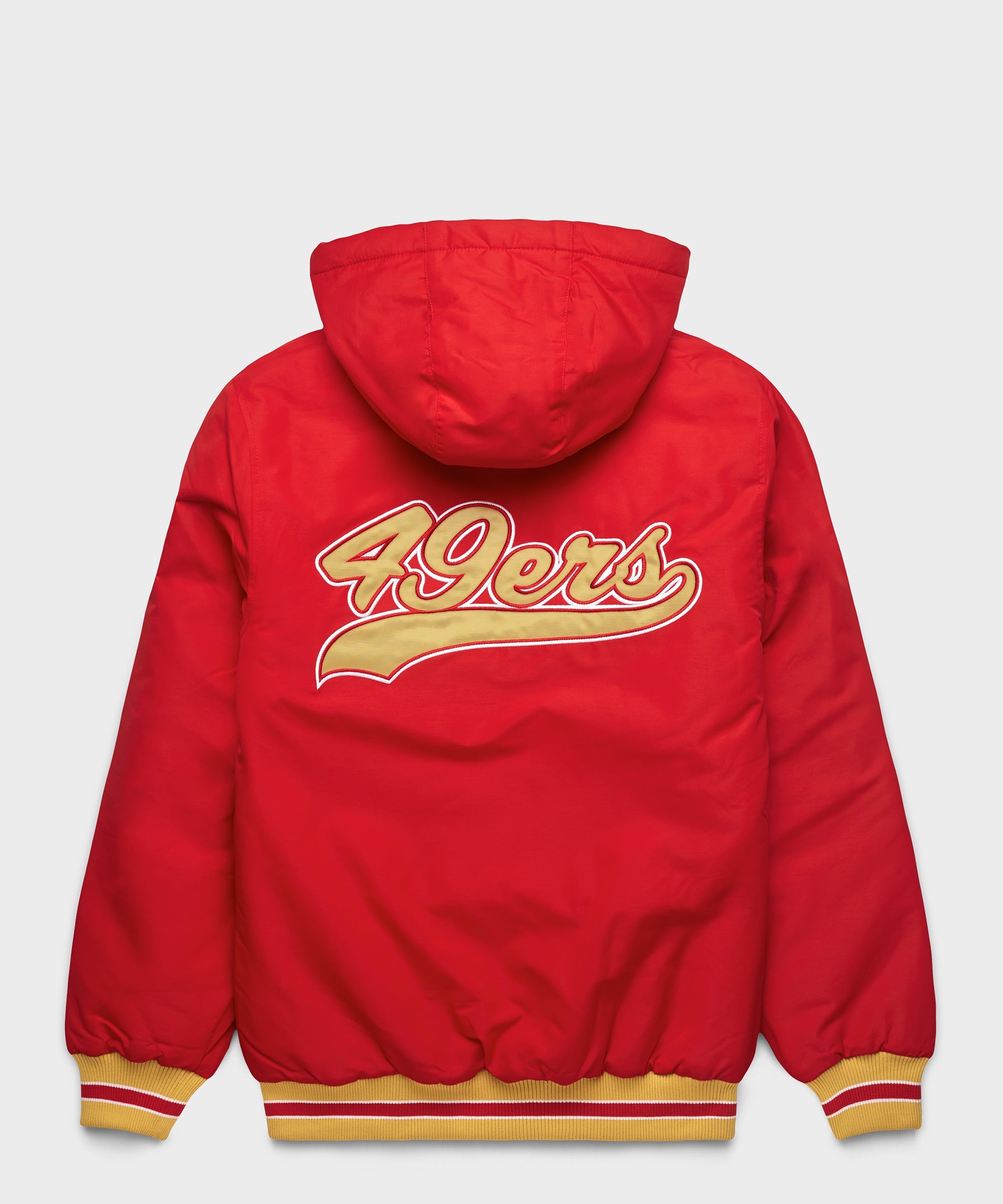 HOMAGE X Starter 49ers Parka Jacket Red