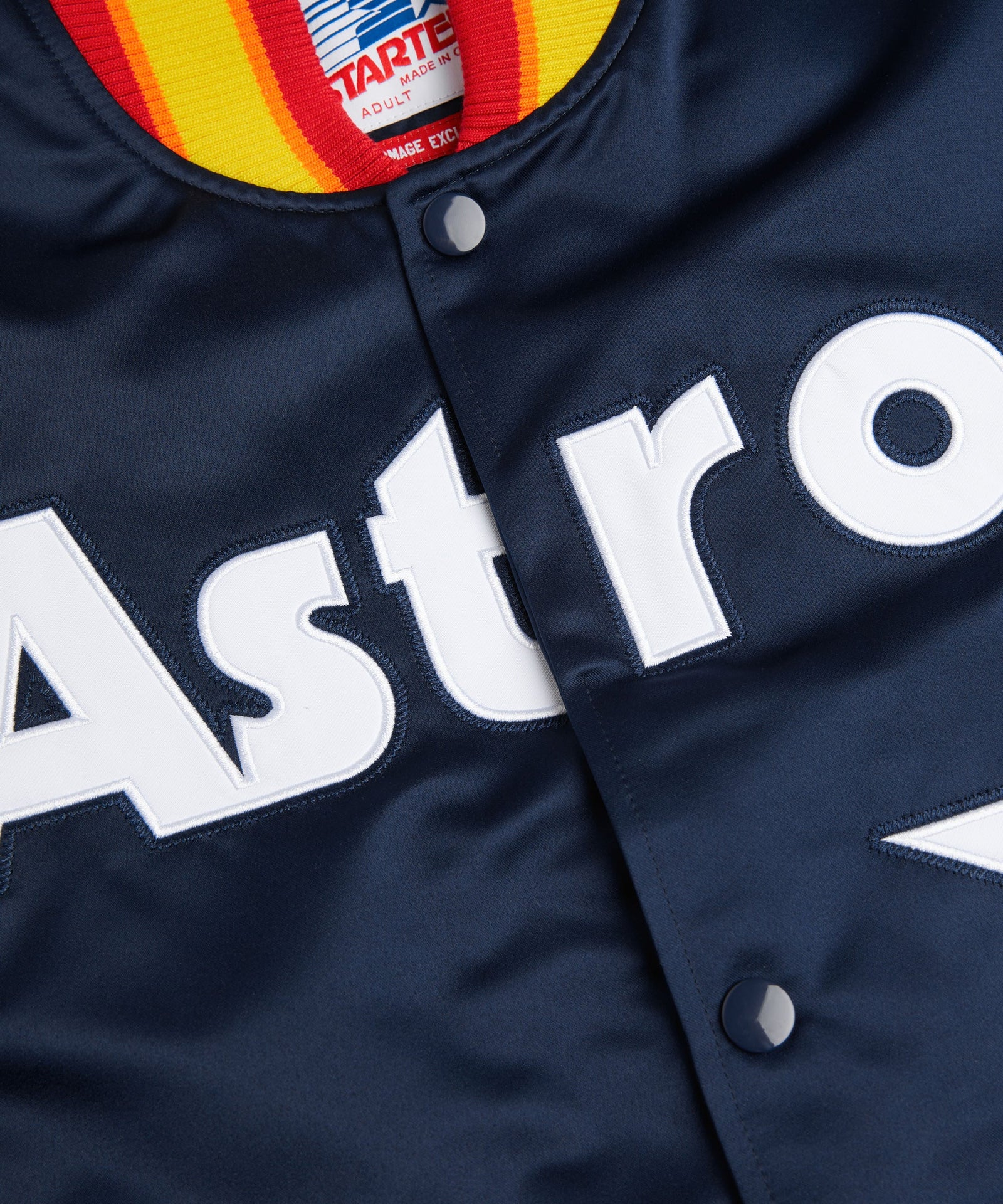 HOMAGE X Starter Astros Heavyweight Satin Jacket