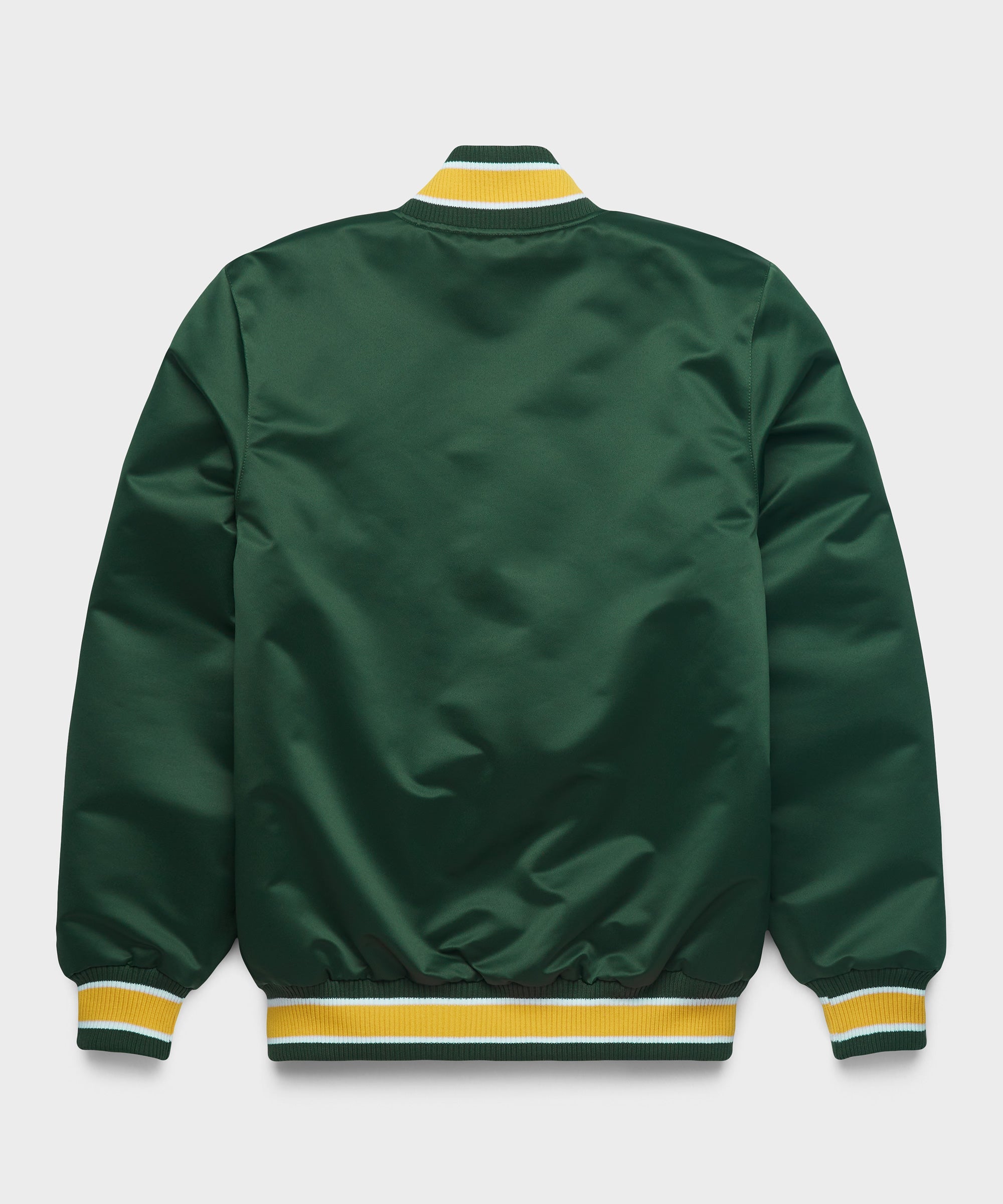 HOMAGE X Starter Athletics Heavyweight Satin Jacket Green
