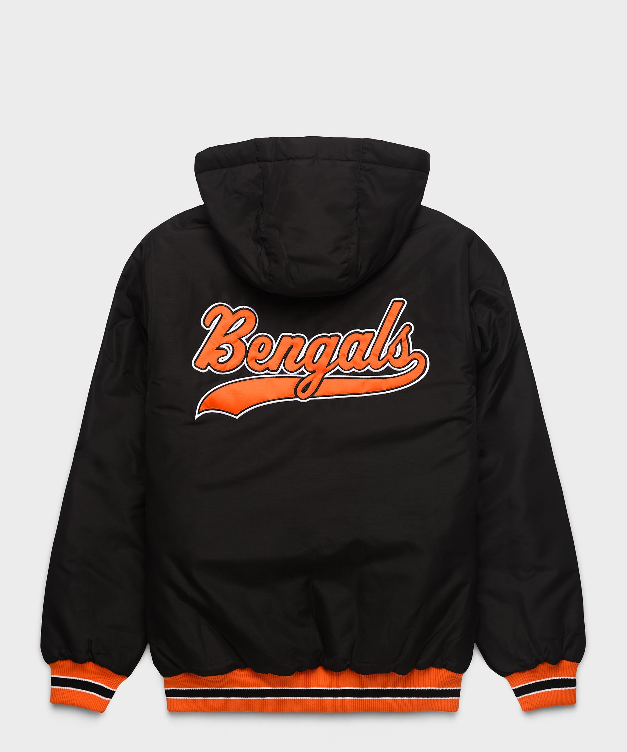 HOMAGE X Starter Bengals Parka Jacket Black