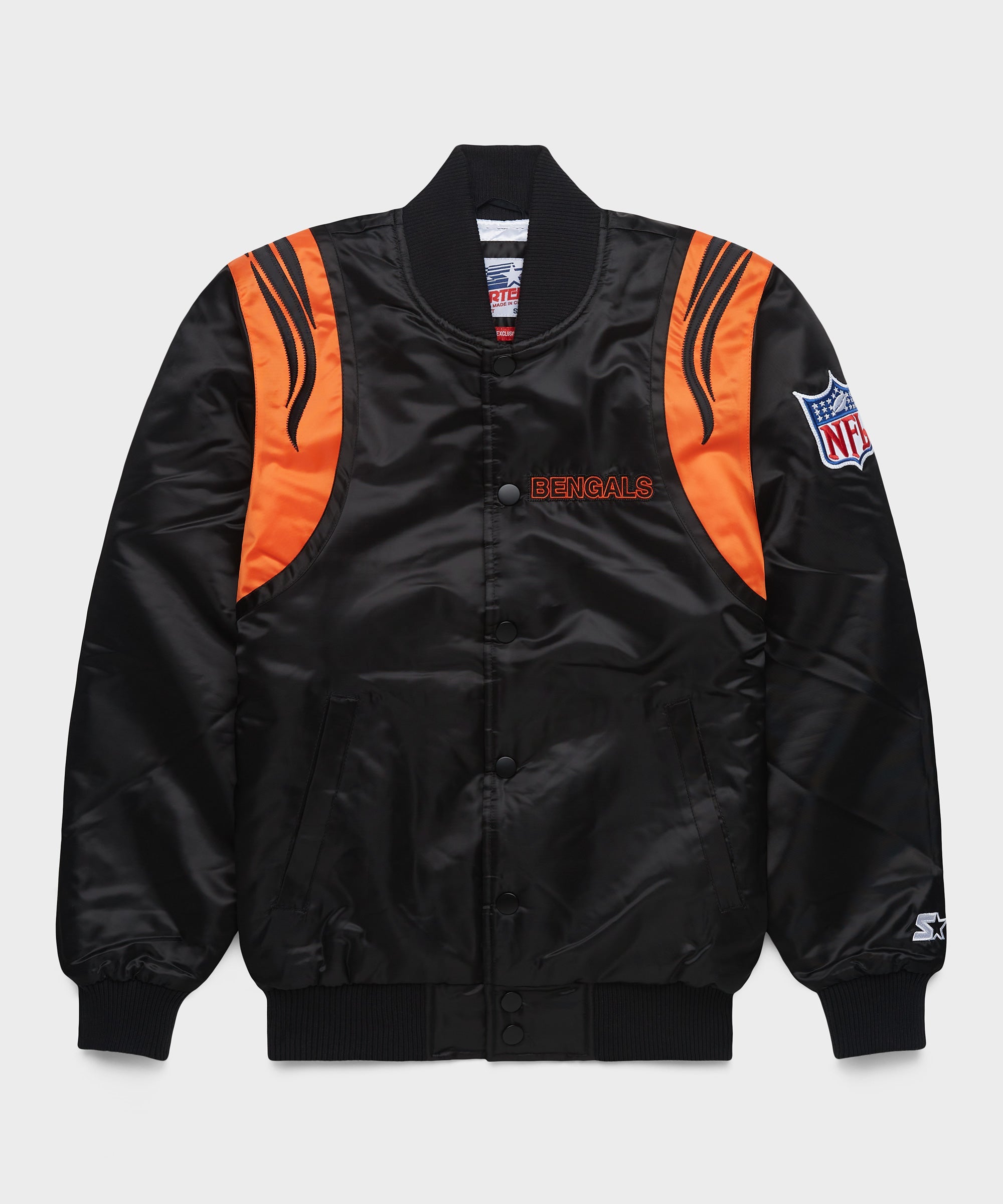 HOMAGE X Starter Bengals Satin Jacket