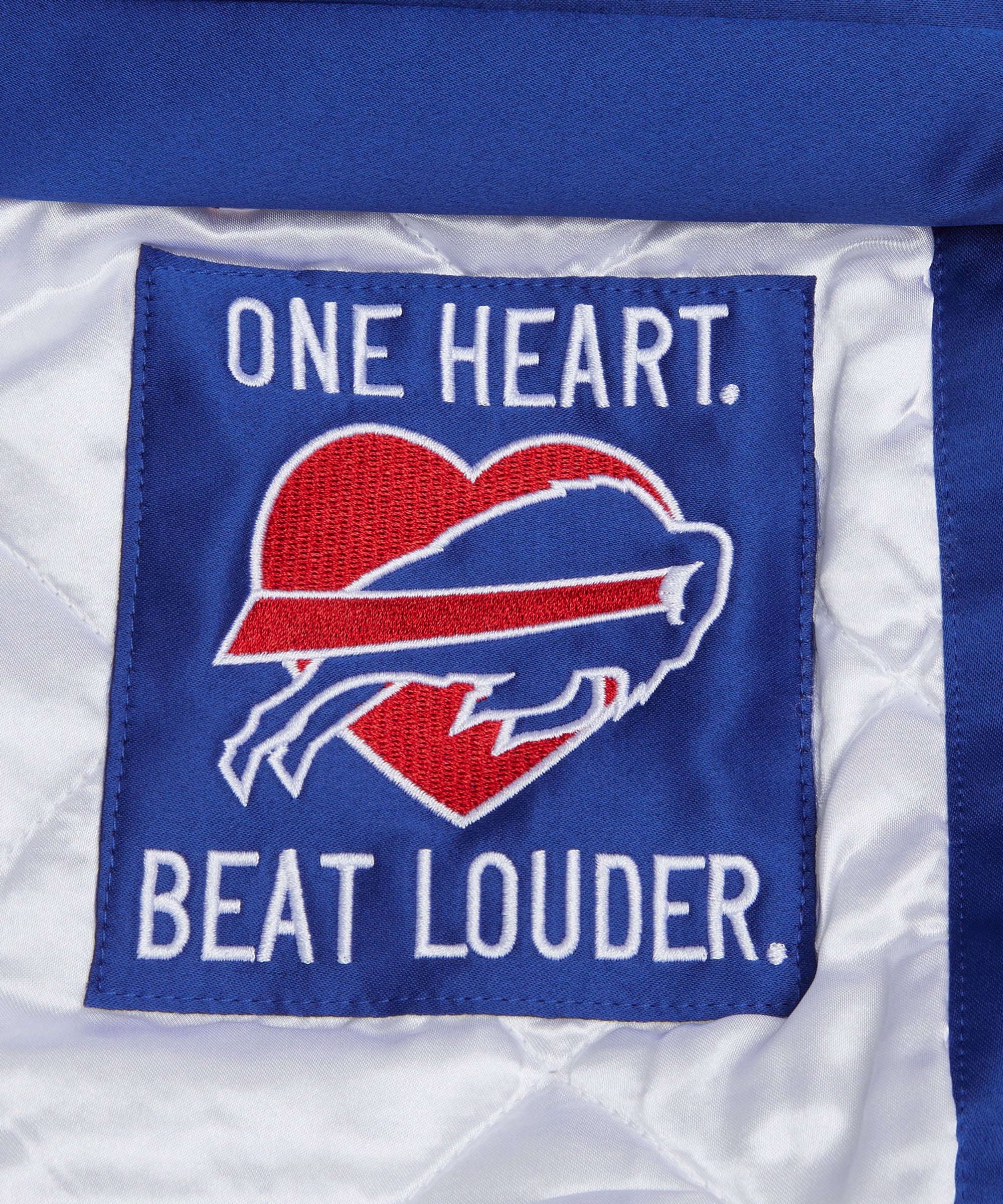 HOMAGE X Starter Bills Heavyweight Satin Jacket