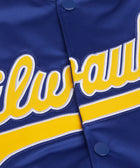 HOMAGE X Starter Brewers Heavyweight Satin Jacket