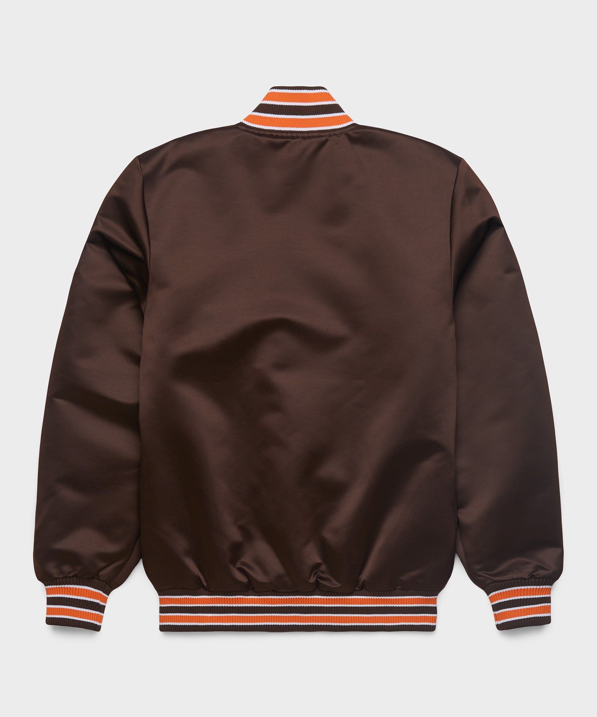 HOMAGE X Starter Browns Arch Heavyweight Satin Jacket