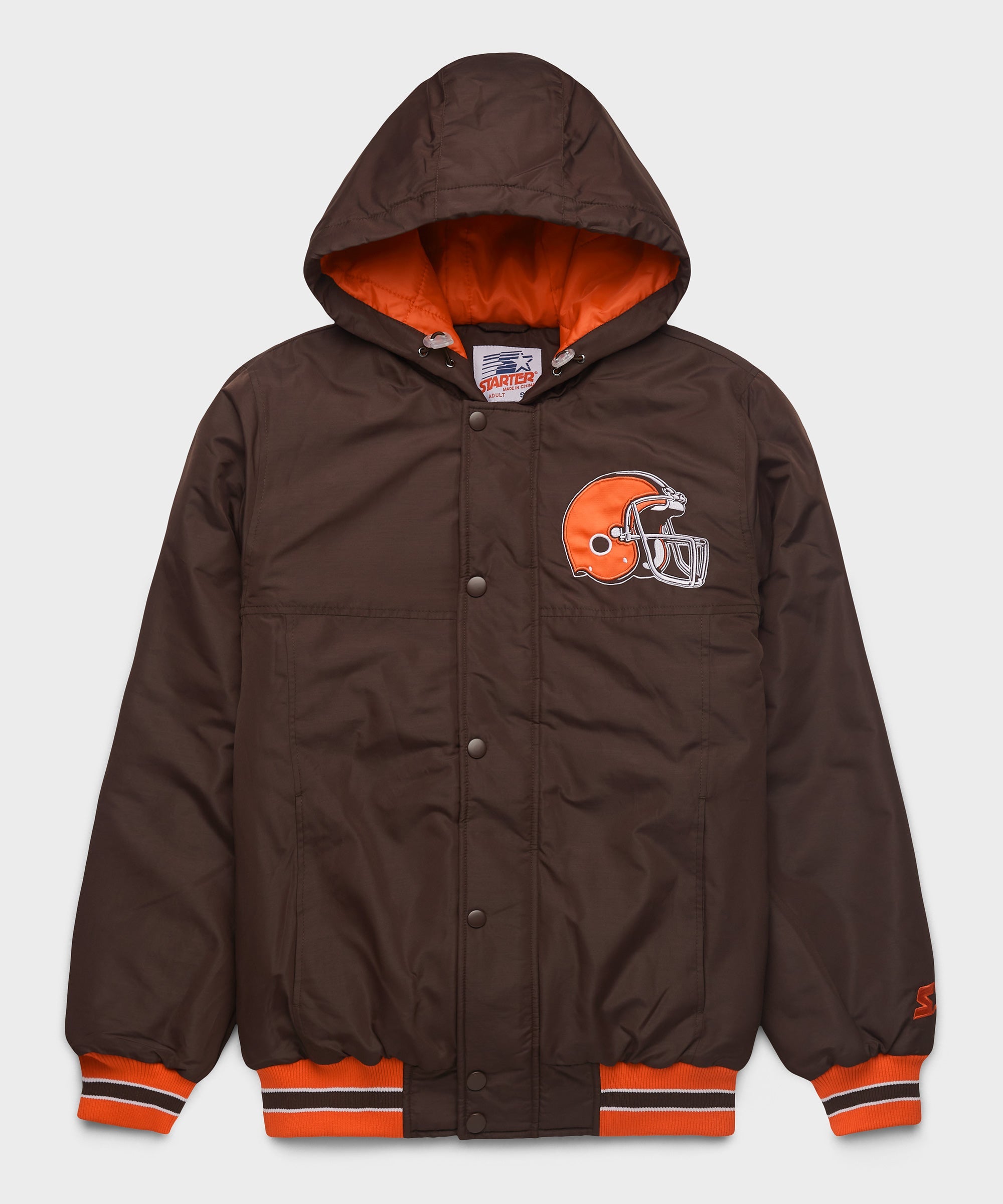 HOMAGE X Starter Browns Parka Jacket | Retro NFL Winter Jacket