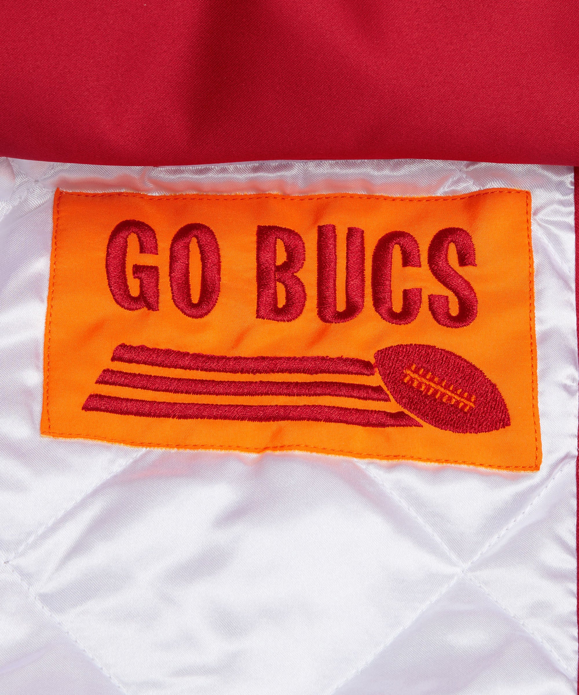 HOMAGE X Starter Buccaneers Heavyweight Satin Jacket