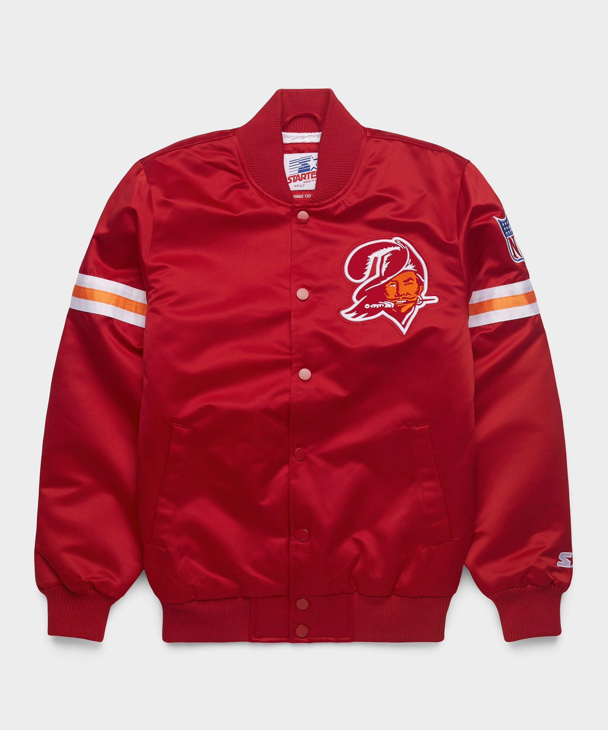 HOMAGE X Starter Buccaneers Heavyweight Satin Jacket