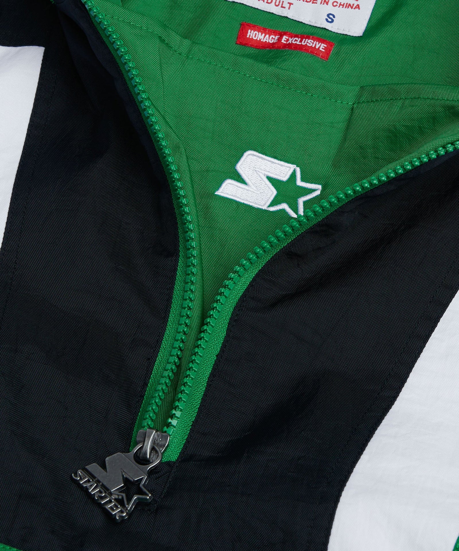 HOMAGE X Starter Celtics Pullover Jacket
