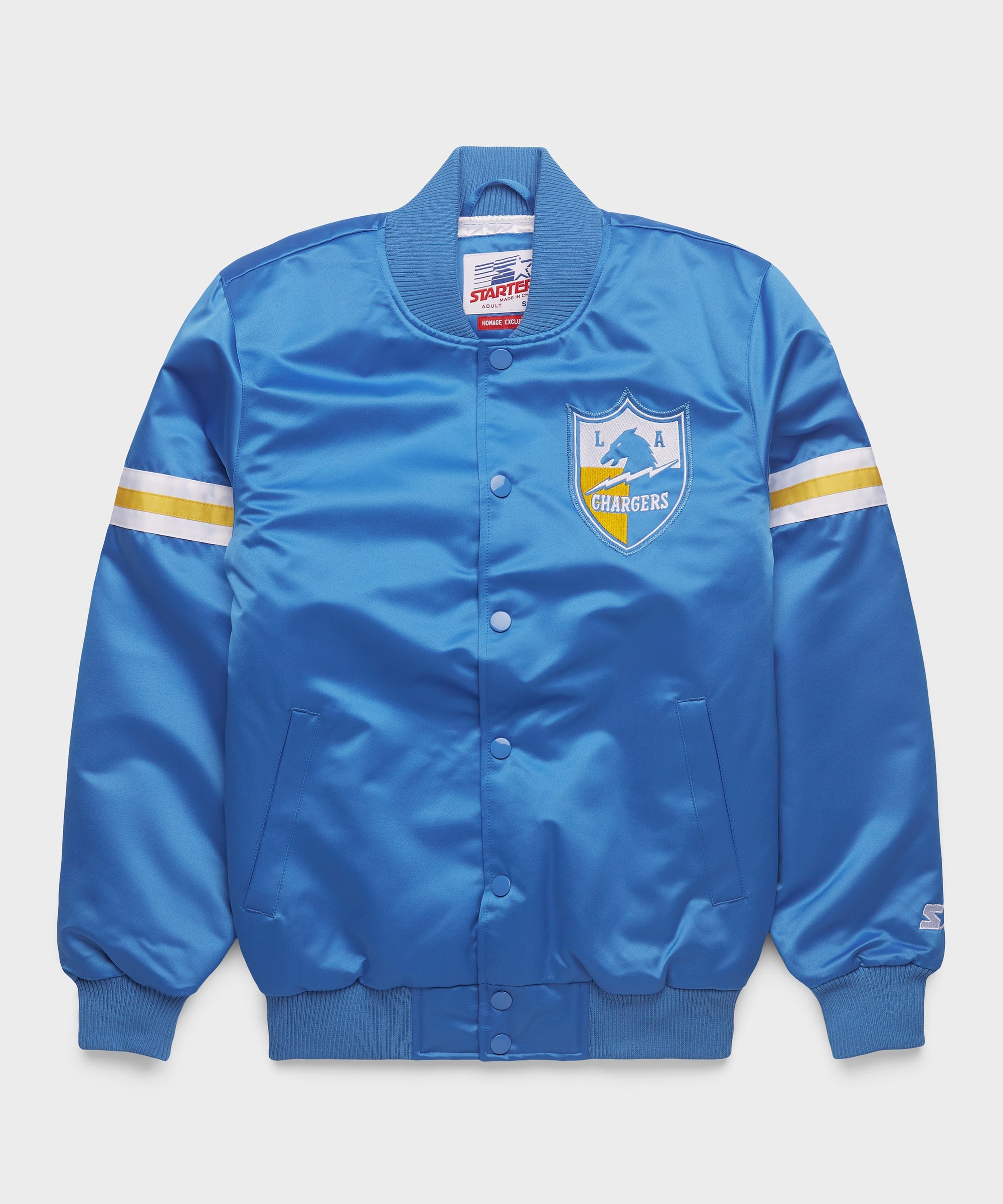 HOMAGE X Starter Chargers Heavyweight Satin Jacket