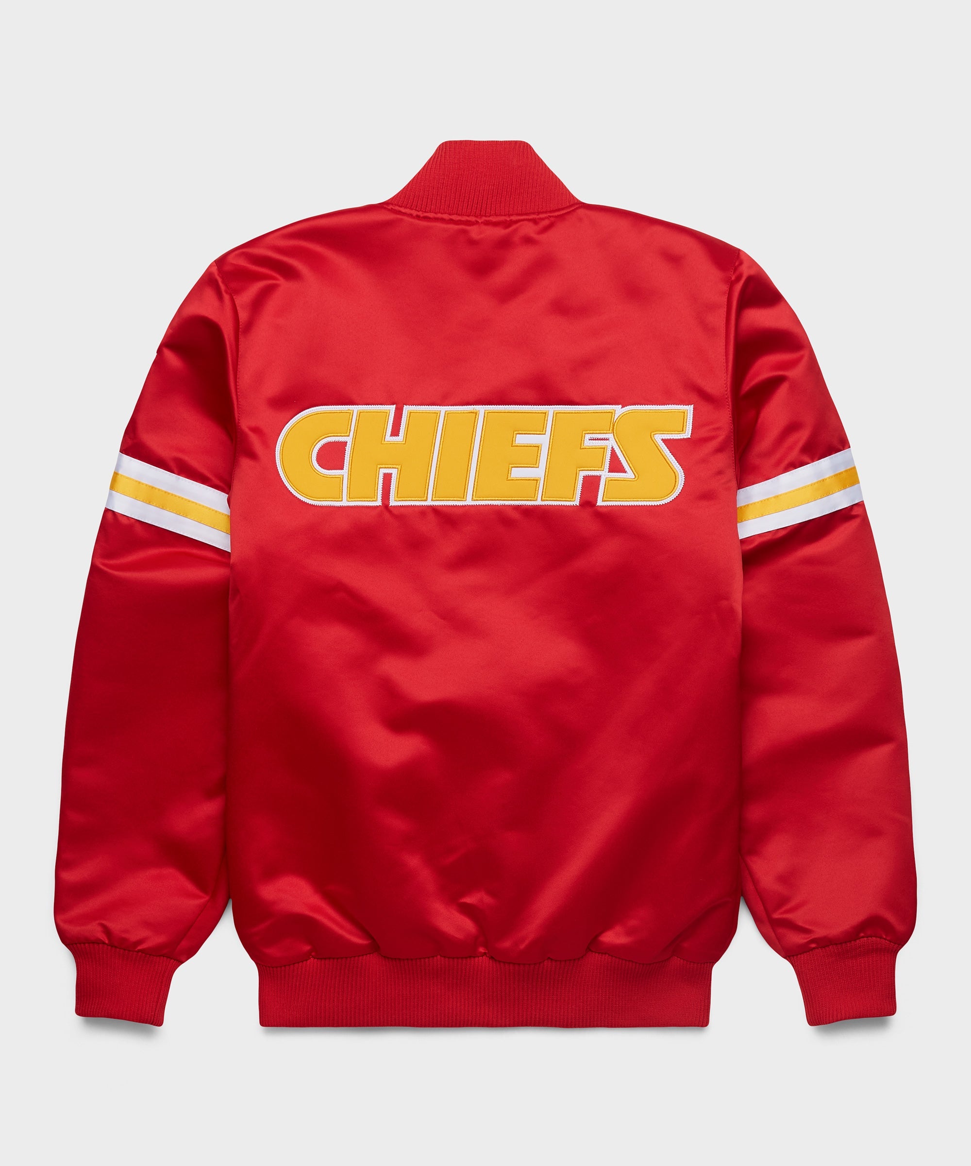 HOMAGE X Starter Chiefs Heavyweight Satin Jacket Red
