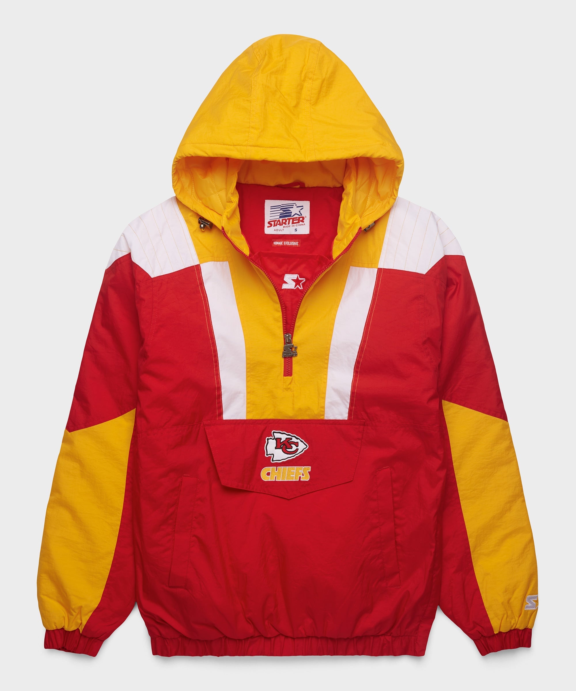 HOMAGE X Starter Chiefs Pullover Jacket Red