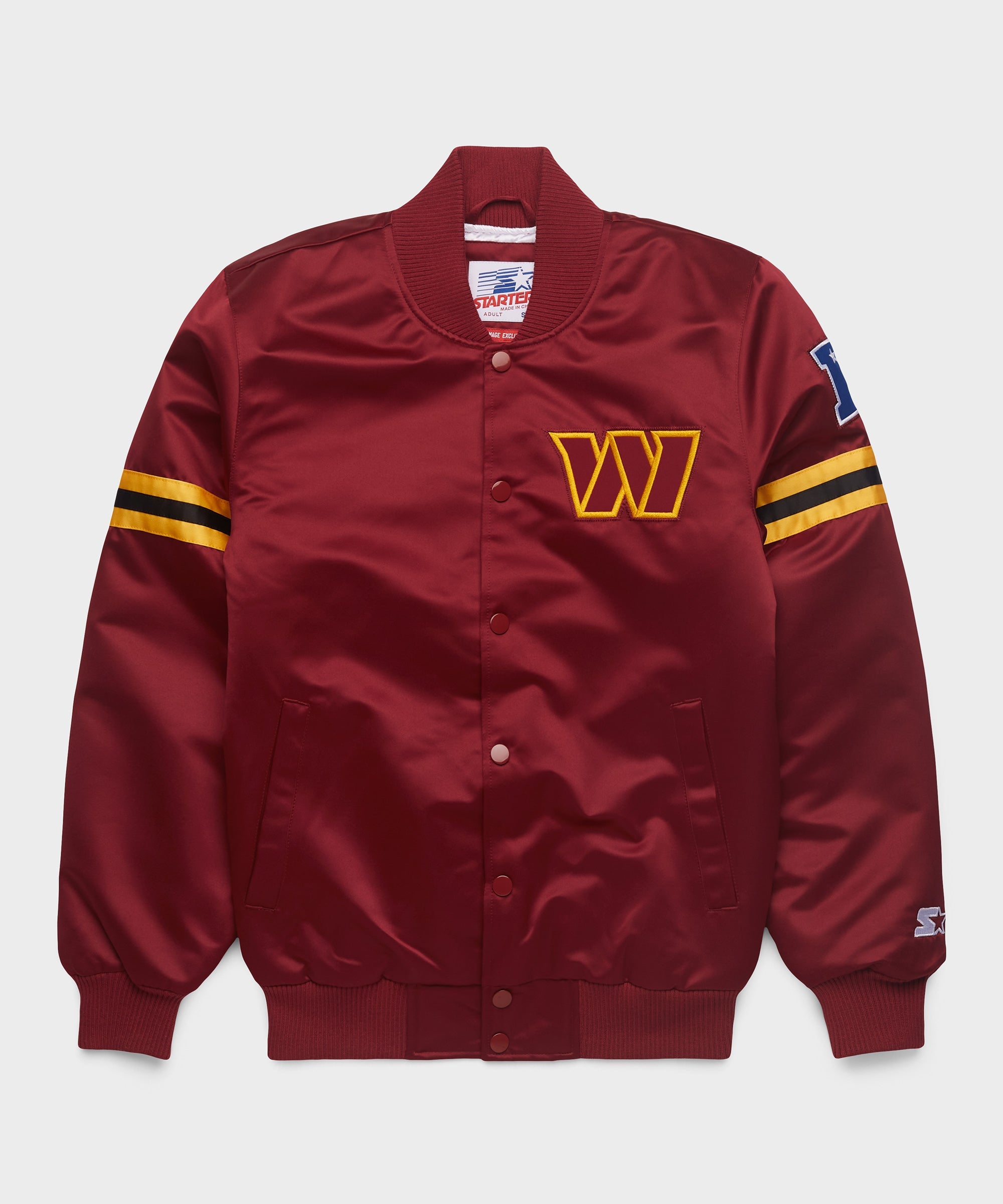 HOMAGE X Starter Commanders Heavyweight Satin Jacket