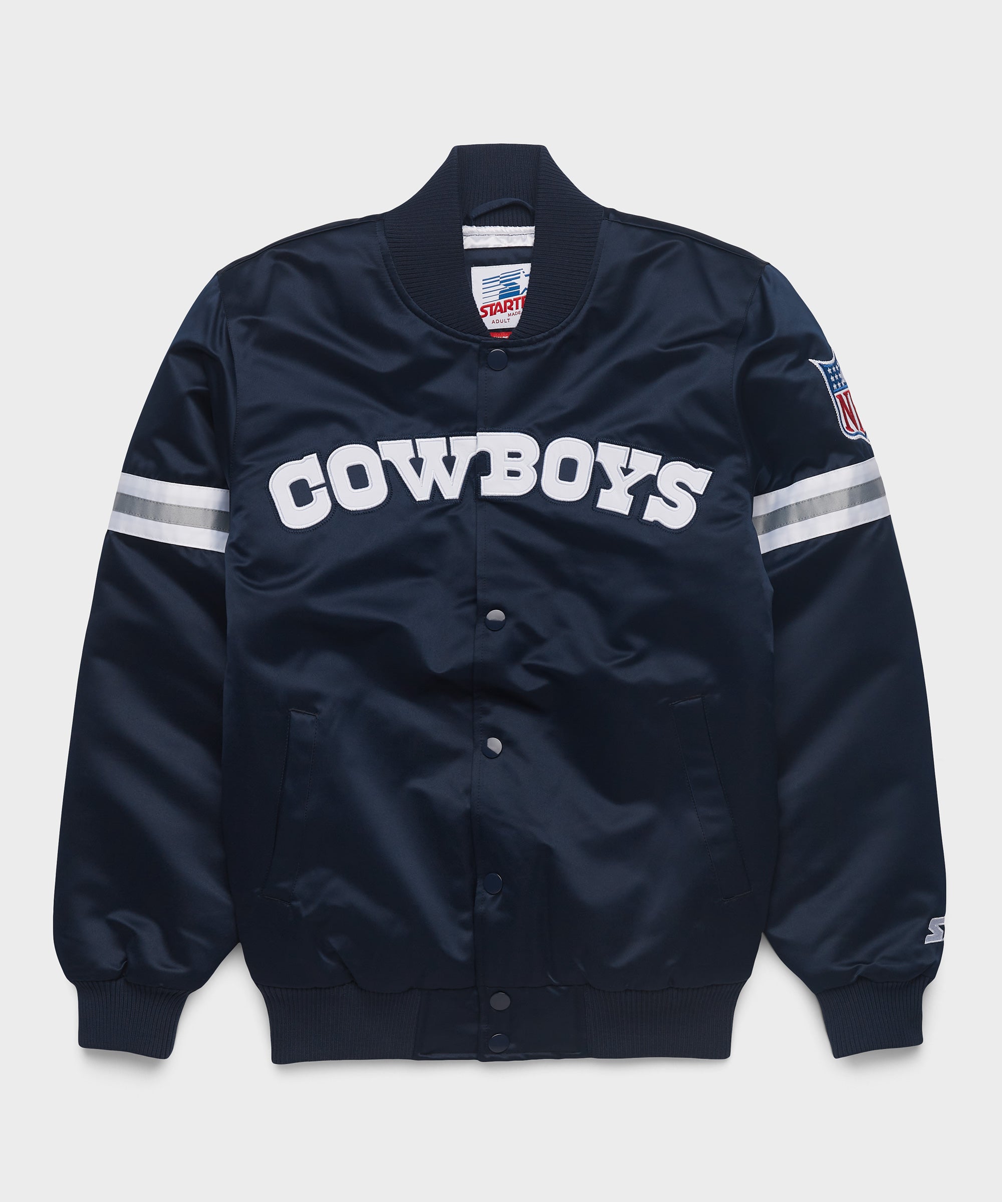 HOMAGE X Starter Cowboys Heavyweight Satin Jacket