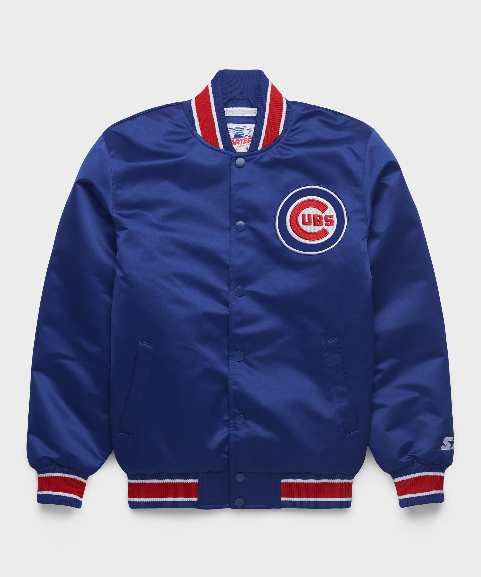 HOMAGE X Starter Cubs Heavyweight Satin Jacket