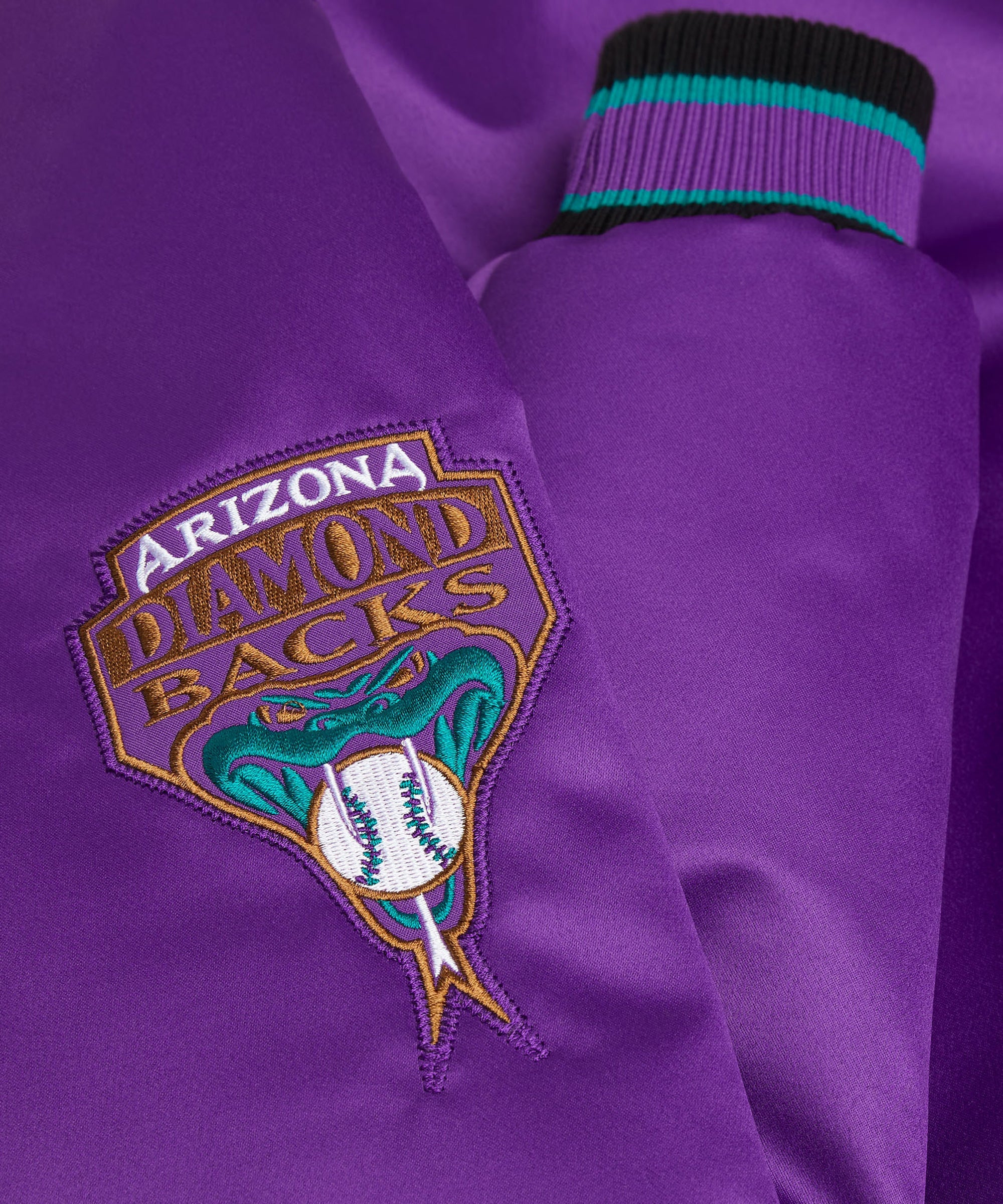 HOMAGE X Starter Diamondbacks Heavyweight Satin Jacket