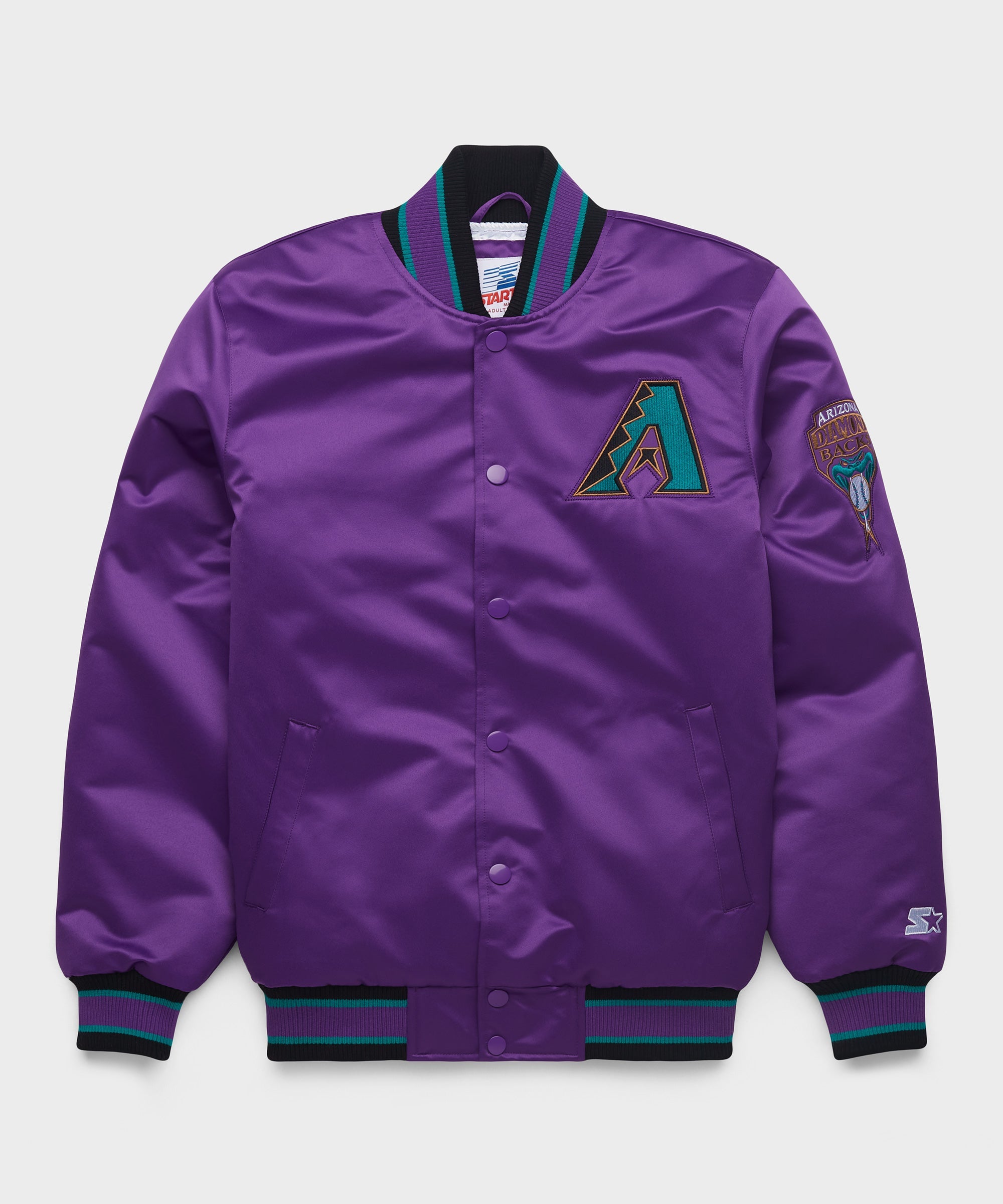 HOMAGE X Starter Diamondbacks Heavyweight Satin Jacket