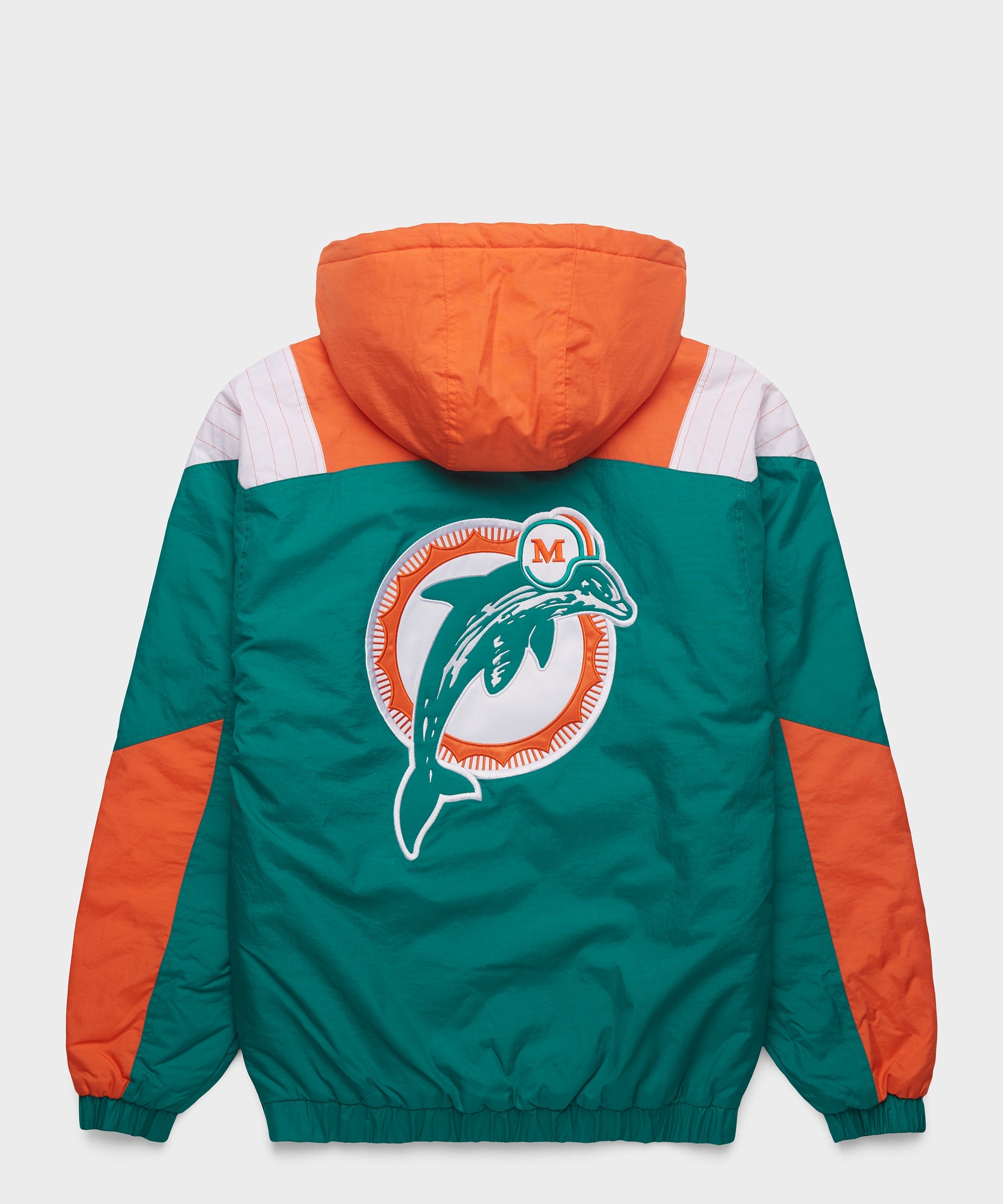 HOMAGE X Starter Dolphins Pullover Jacket Turquoise